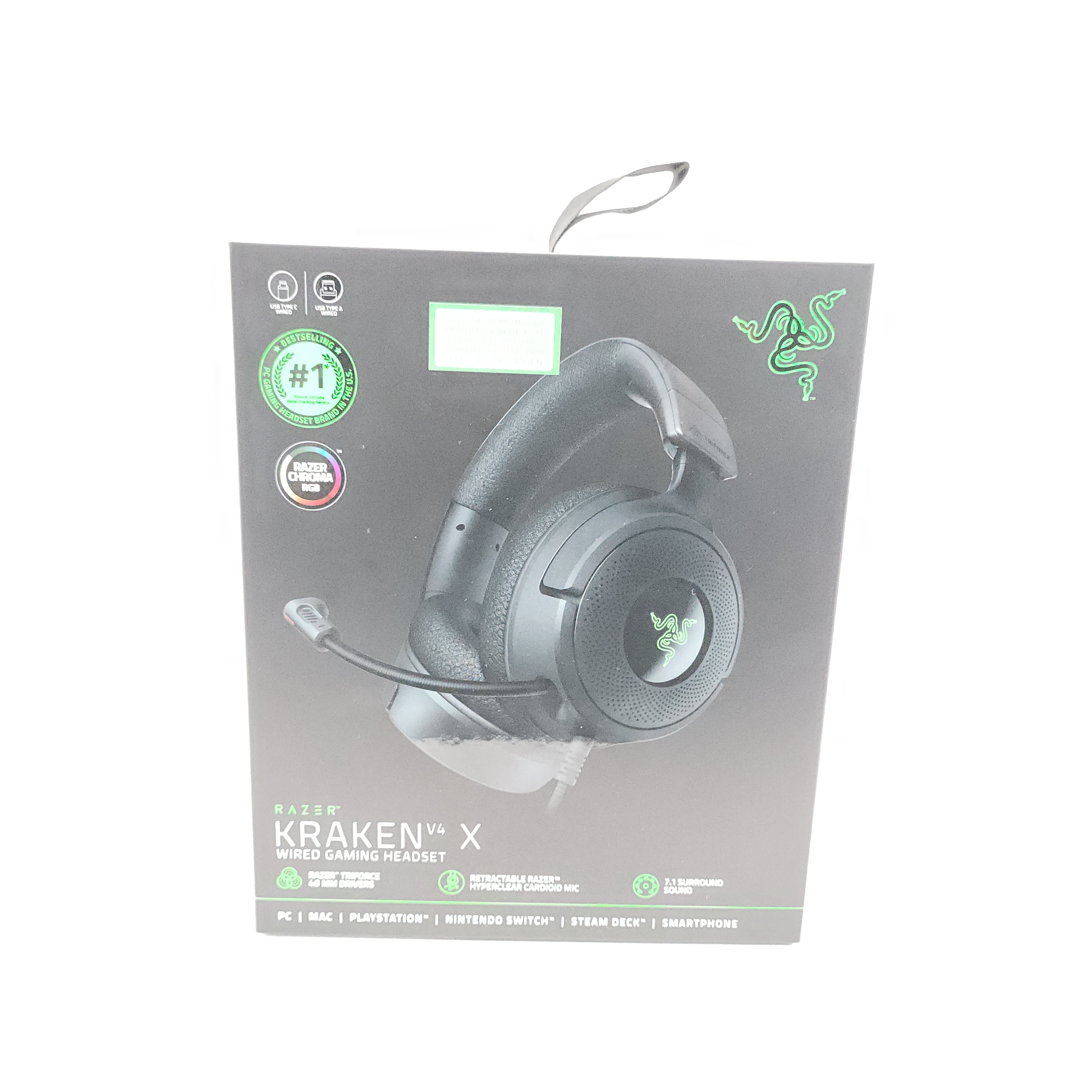 Headset con Cable Razer Kraken V4 X PC/PS5/PS4/XboxOne/Switch