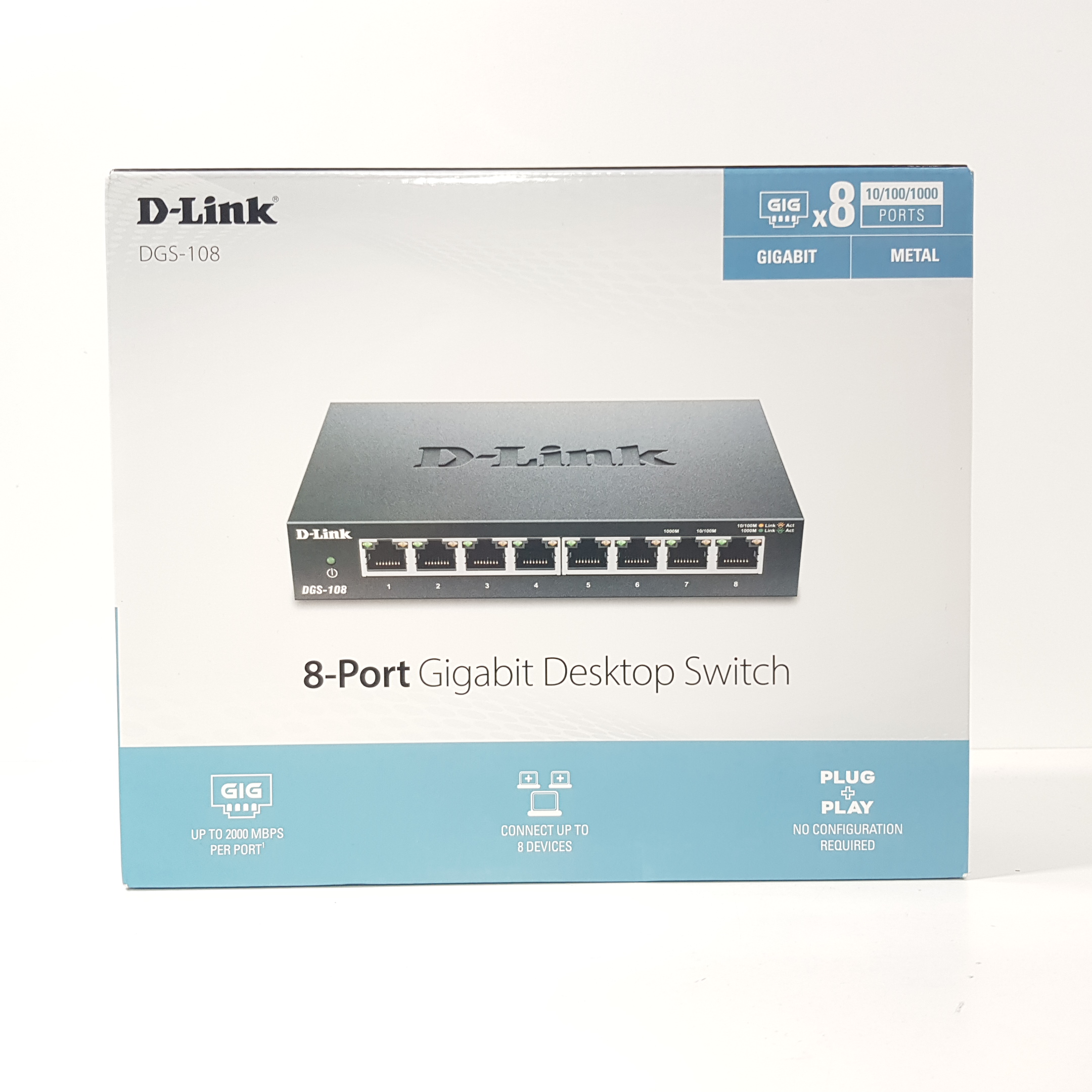 Switch D-Link DGS-108