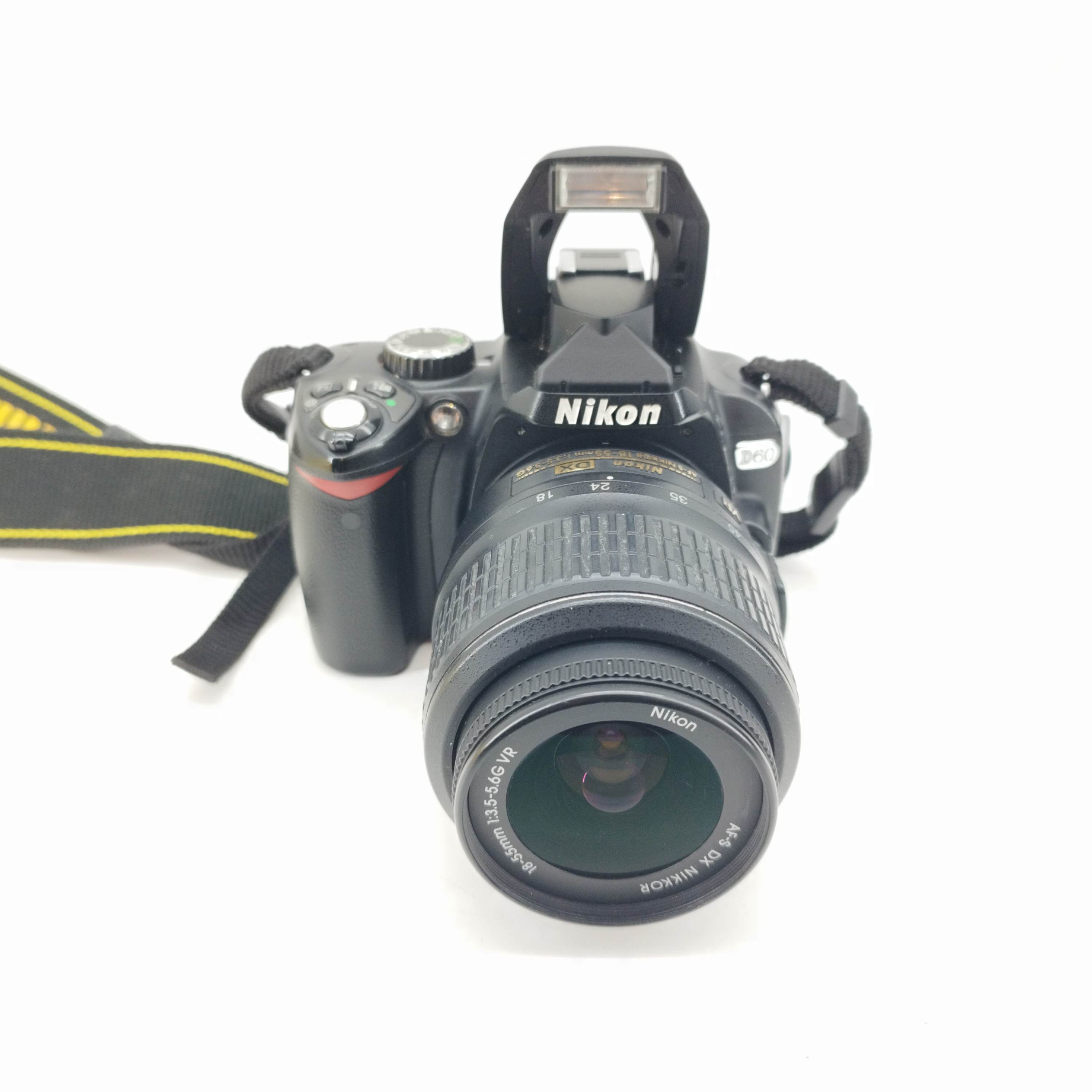 Camara Reflex Nikon D60 Negra 10,2 MP + 18-55 mm