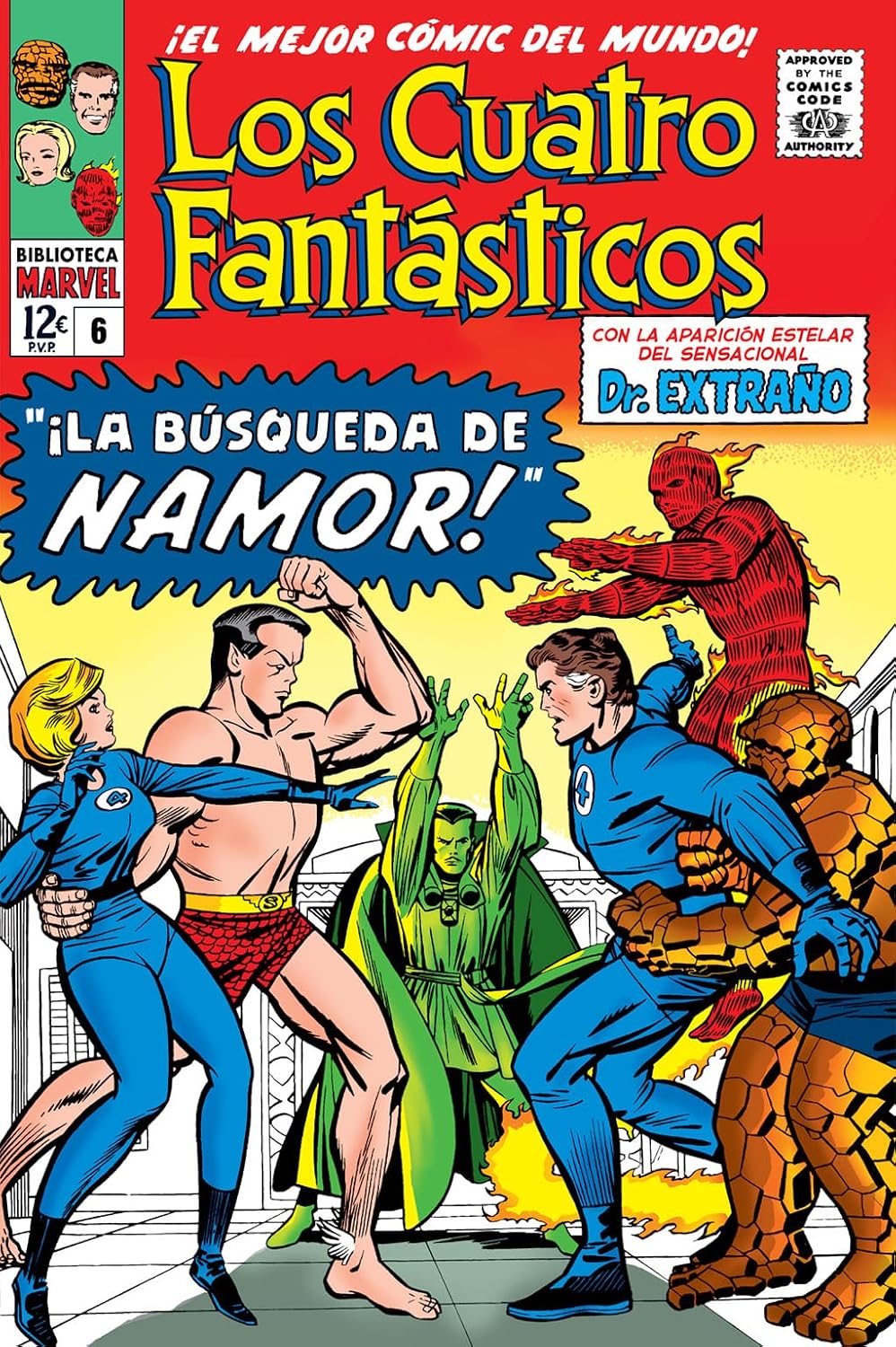 Comic Marvel Biblioteca Los Cuatro Fantasticos Panini 06