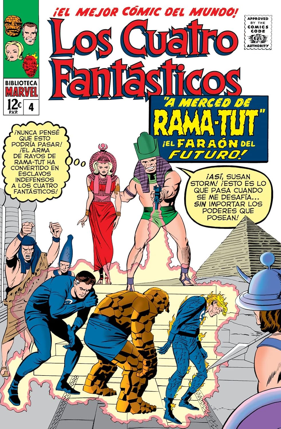 Comic Marvel Biblioteca Los Cuatro Fantasticos Panini 04