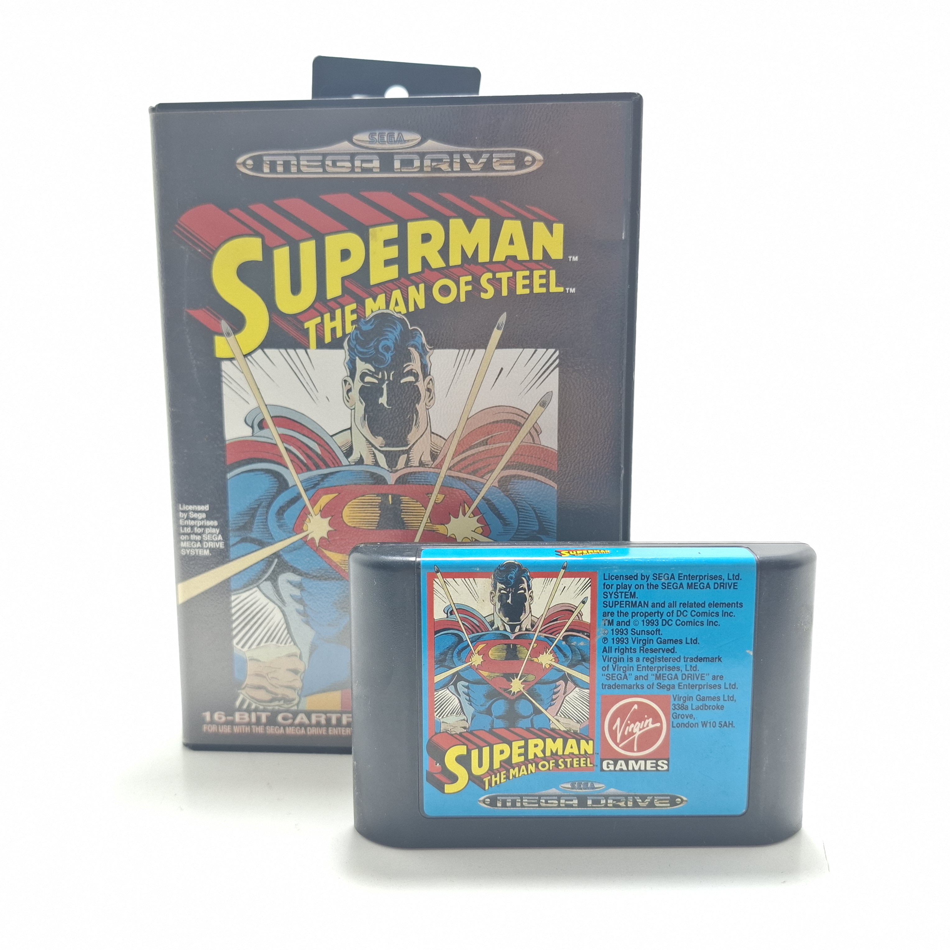 Superman the Man of Steel Mega Drive (SP)