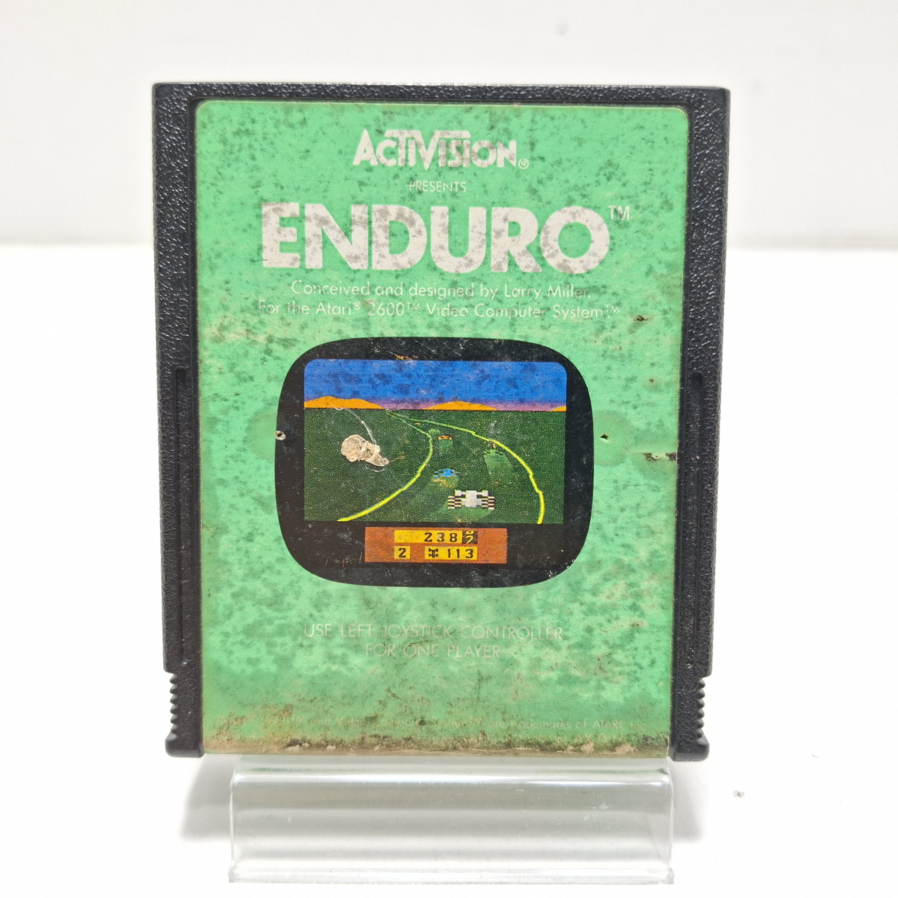 Tara Pegatina: Enduro Atari 2600 (SP)