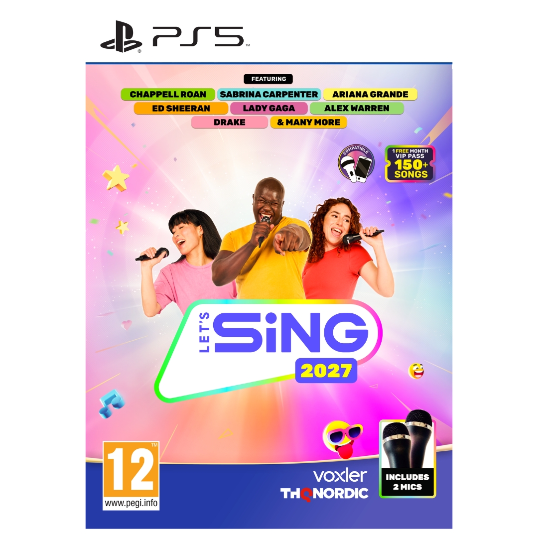 Lets Sing 2027 + 2 Micros PS5 (SP)