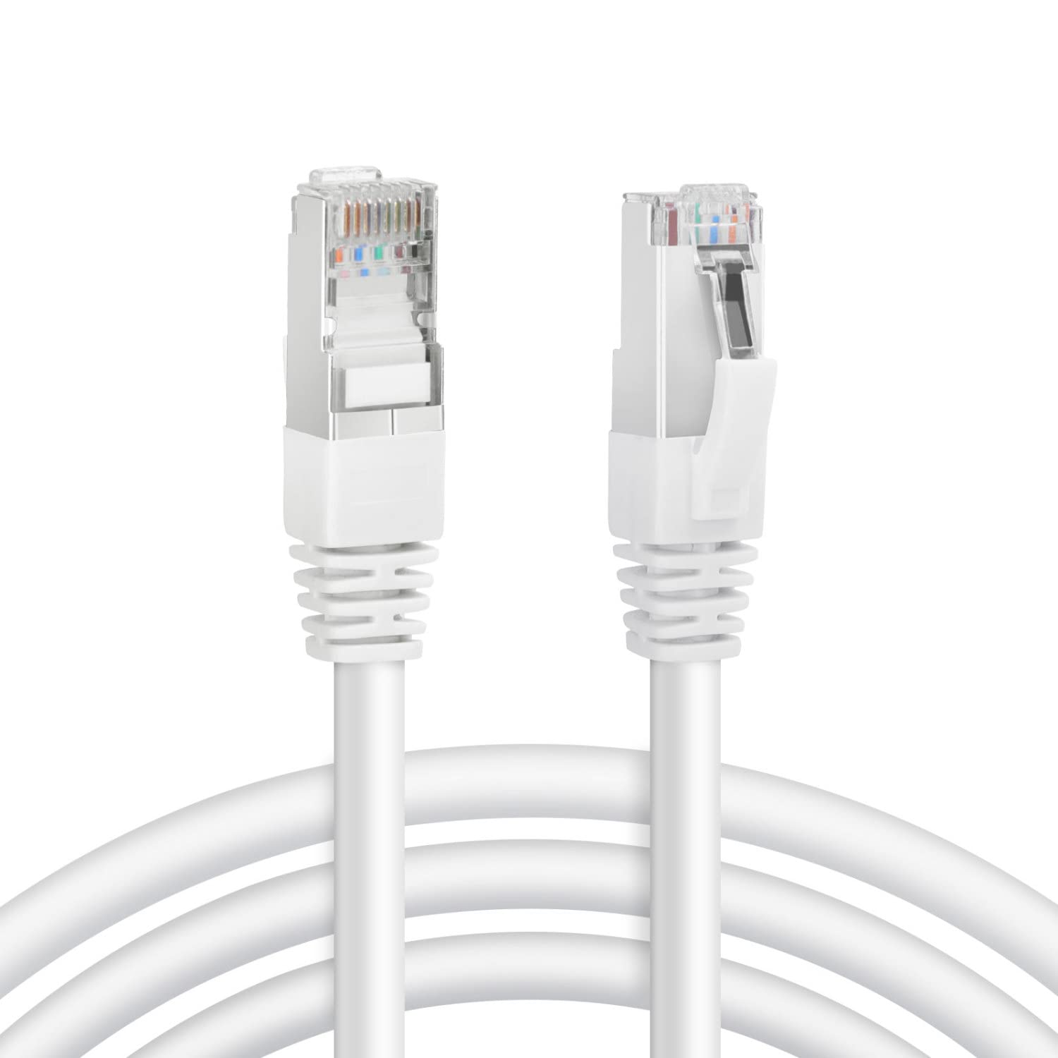 Cable de Red Ethernet 3m Cat 7 Aigostar Blanco