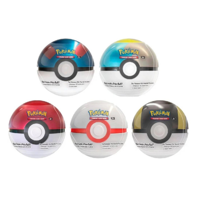 Lata Pokeball Octubre 2024 Pokemon TCG (ES)