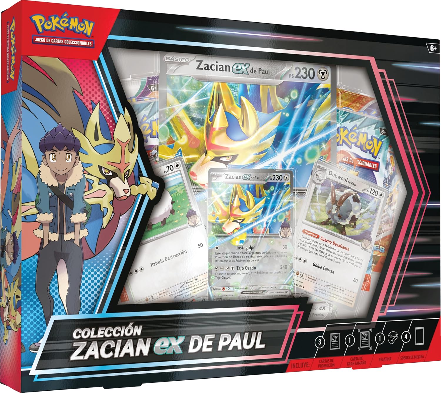 Coleccion Zacian EX de Paul Pokemon TCG (ES)