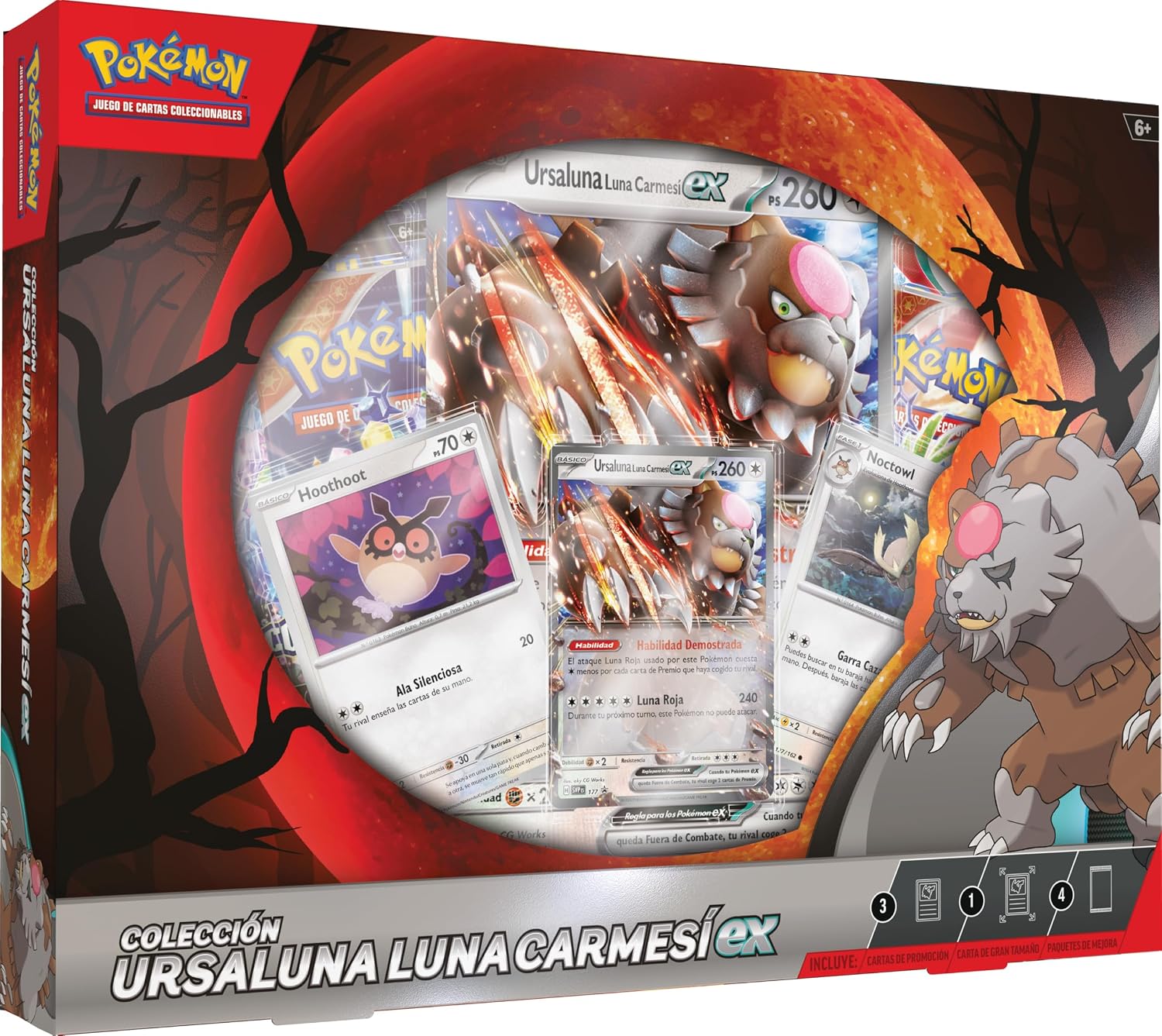 Coleccion Ursaluna Luna Carmesi EX Pokemon TCG (ES)