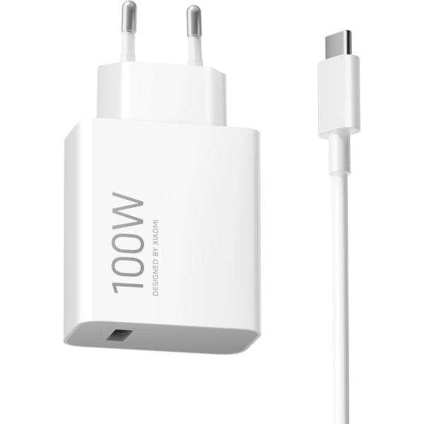 Cargador Carga Rapida Xiaomi 100W Combo Tipo-A