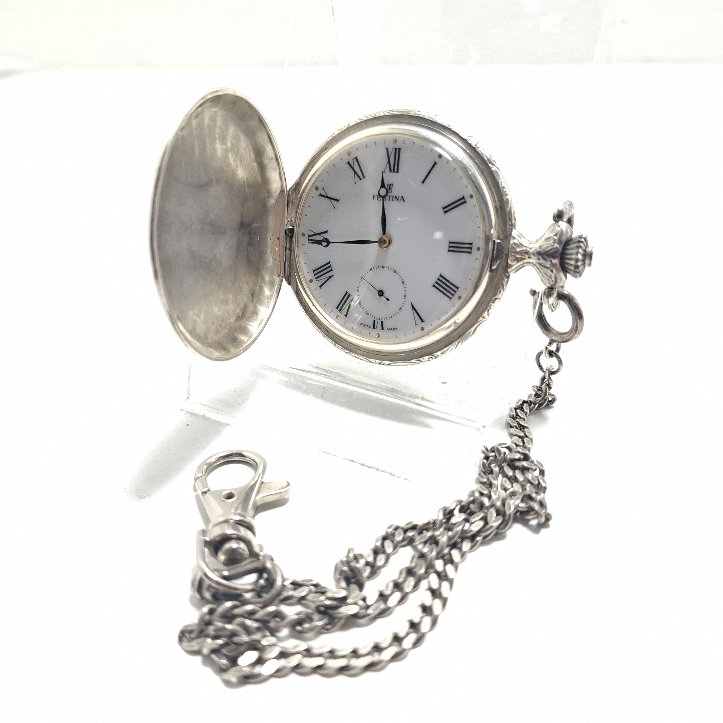 Reloj de Bolsillo Festina Plata