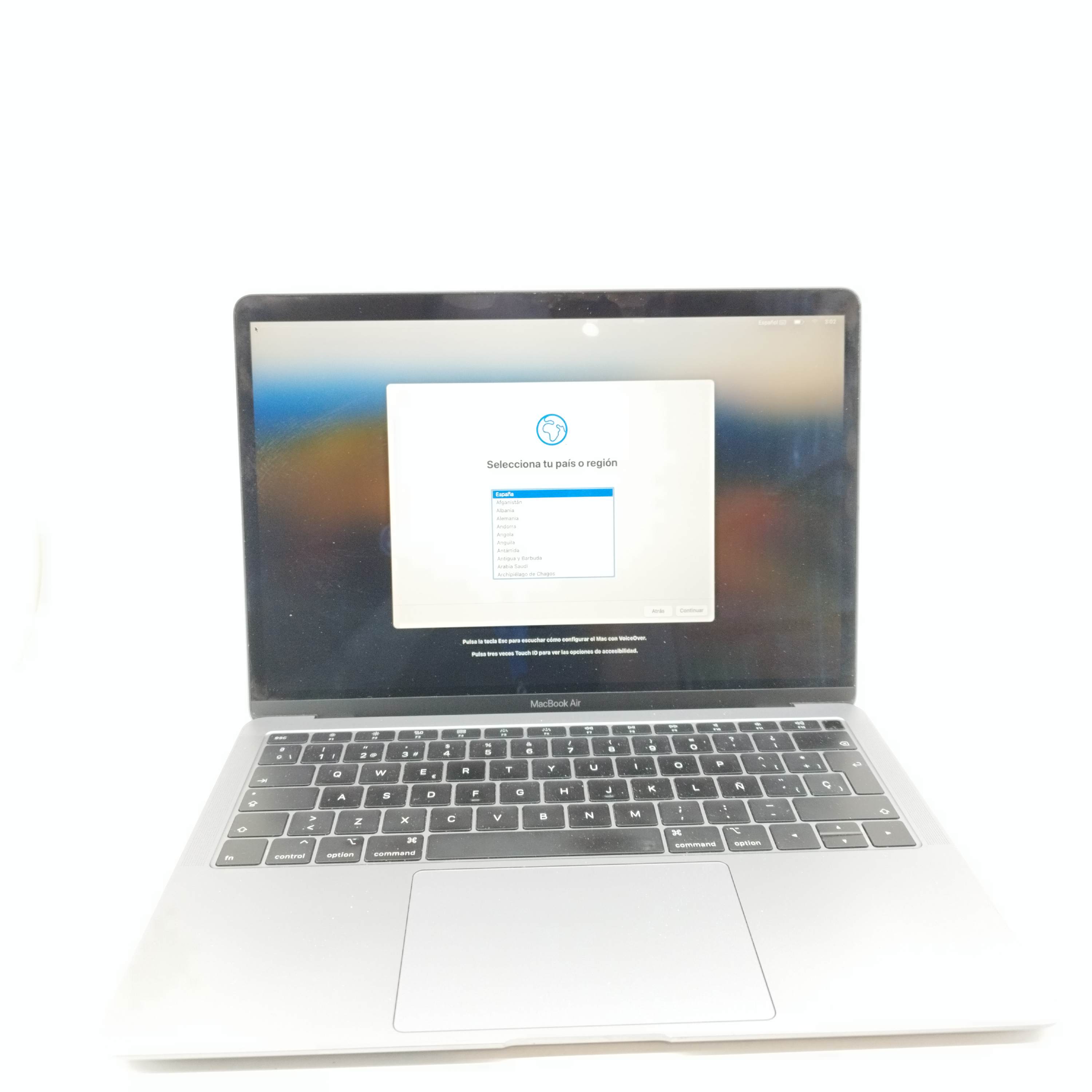 Apple Macbook Air 8,1 i5 1,6 GHZ 8 RAM 128 SSD Gris 13"