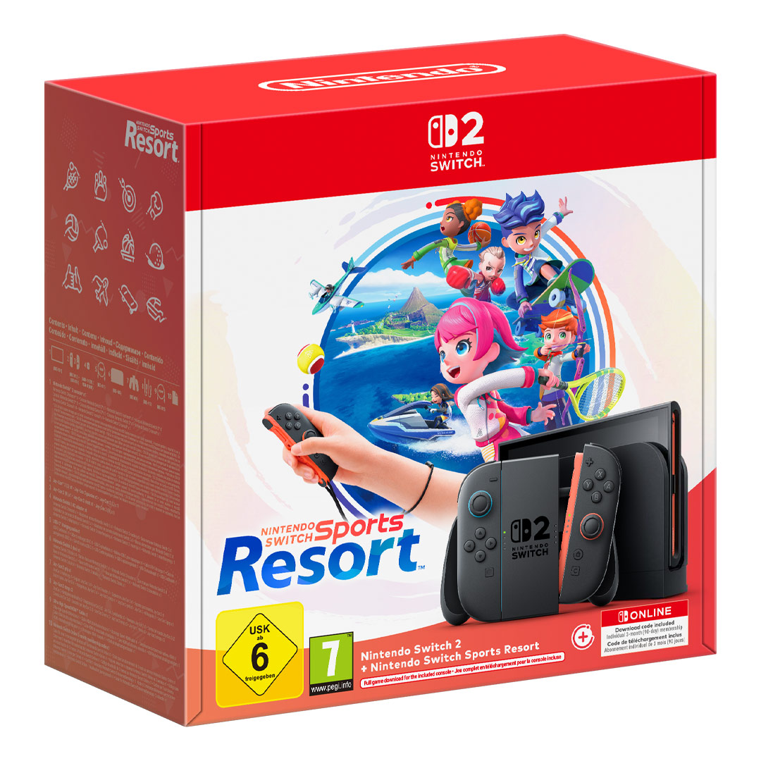 Consola Nintendo Switch 2 + Nintendo Switch Sports Resort + 3 Meses Online