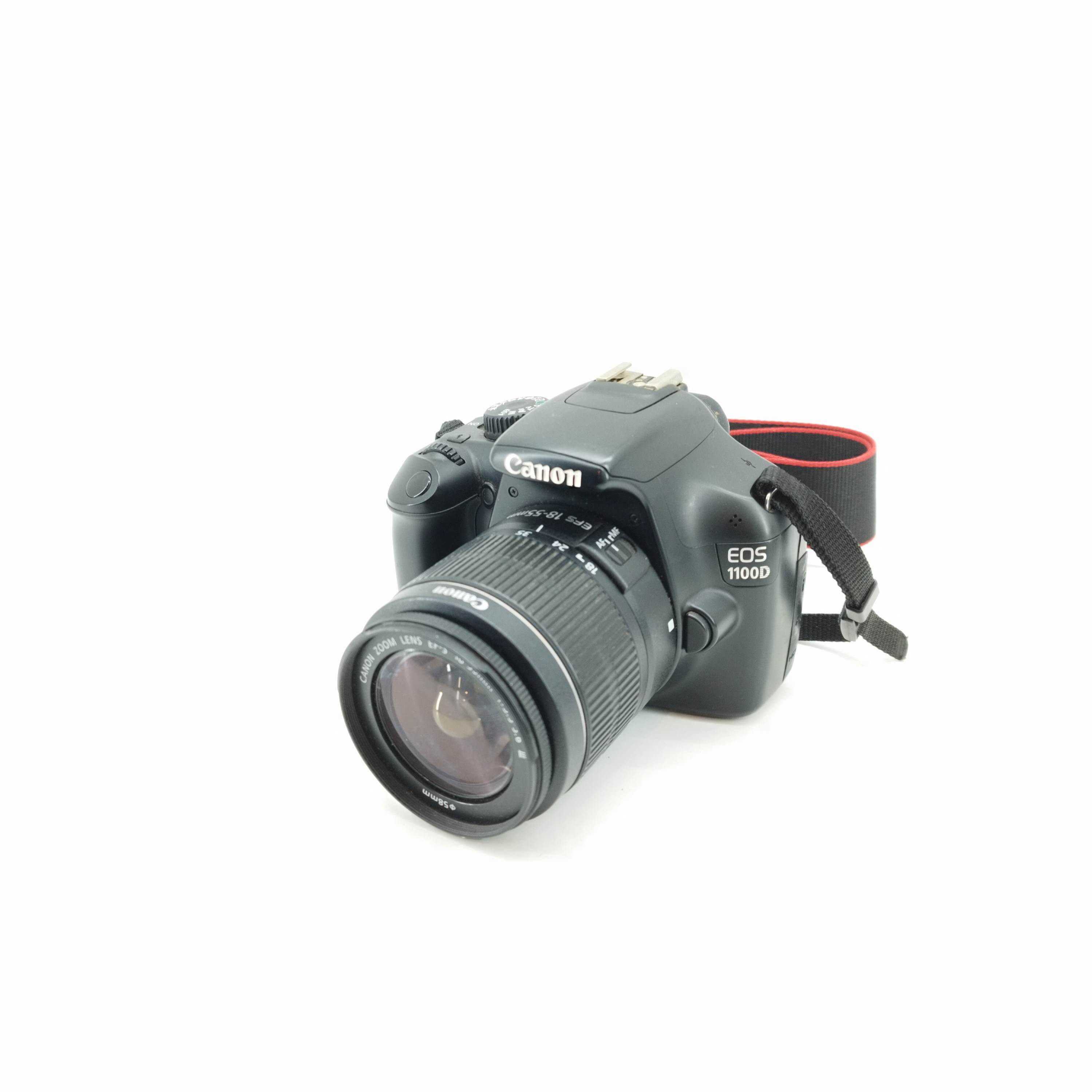 Camara Reflex Canon EOS 1100D 12 MP + 18-55mm Marron