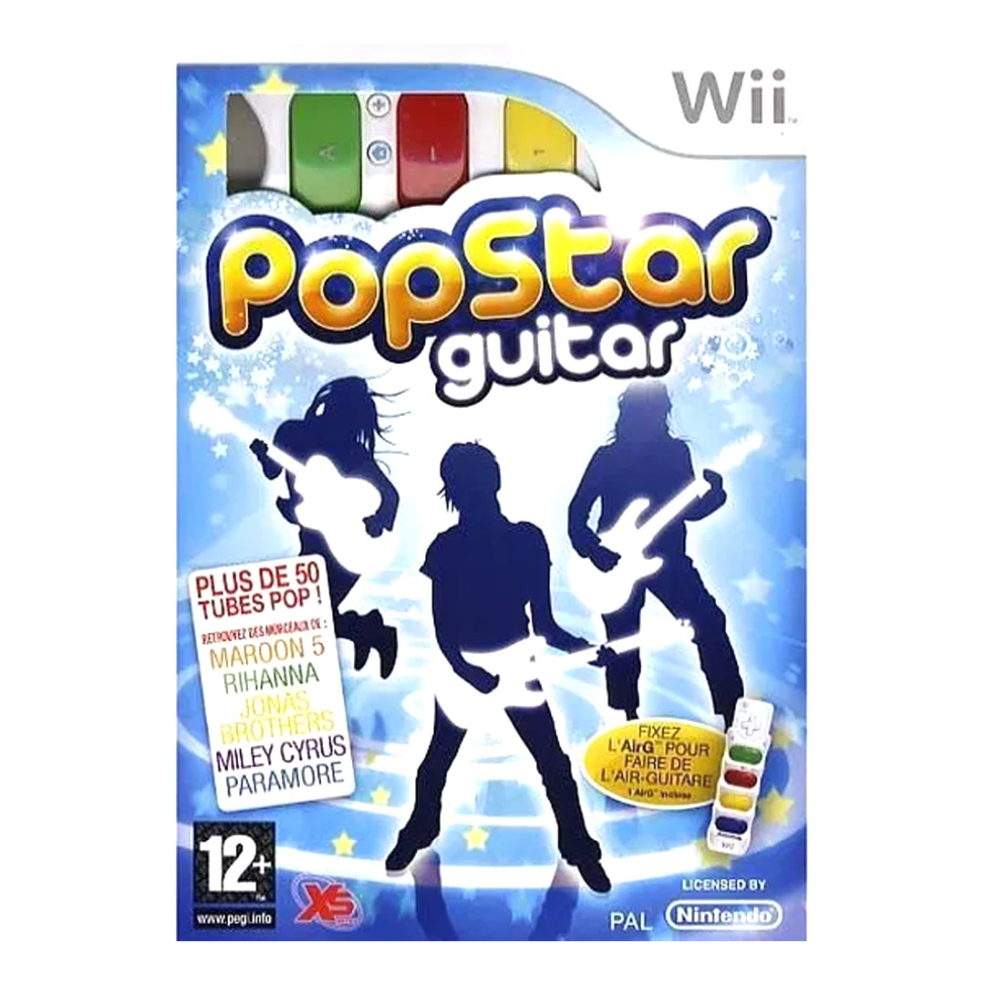 PopStar Guitar + Accesorio Wii (FR)