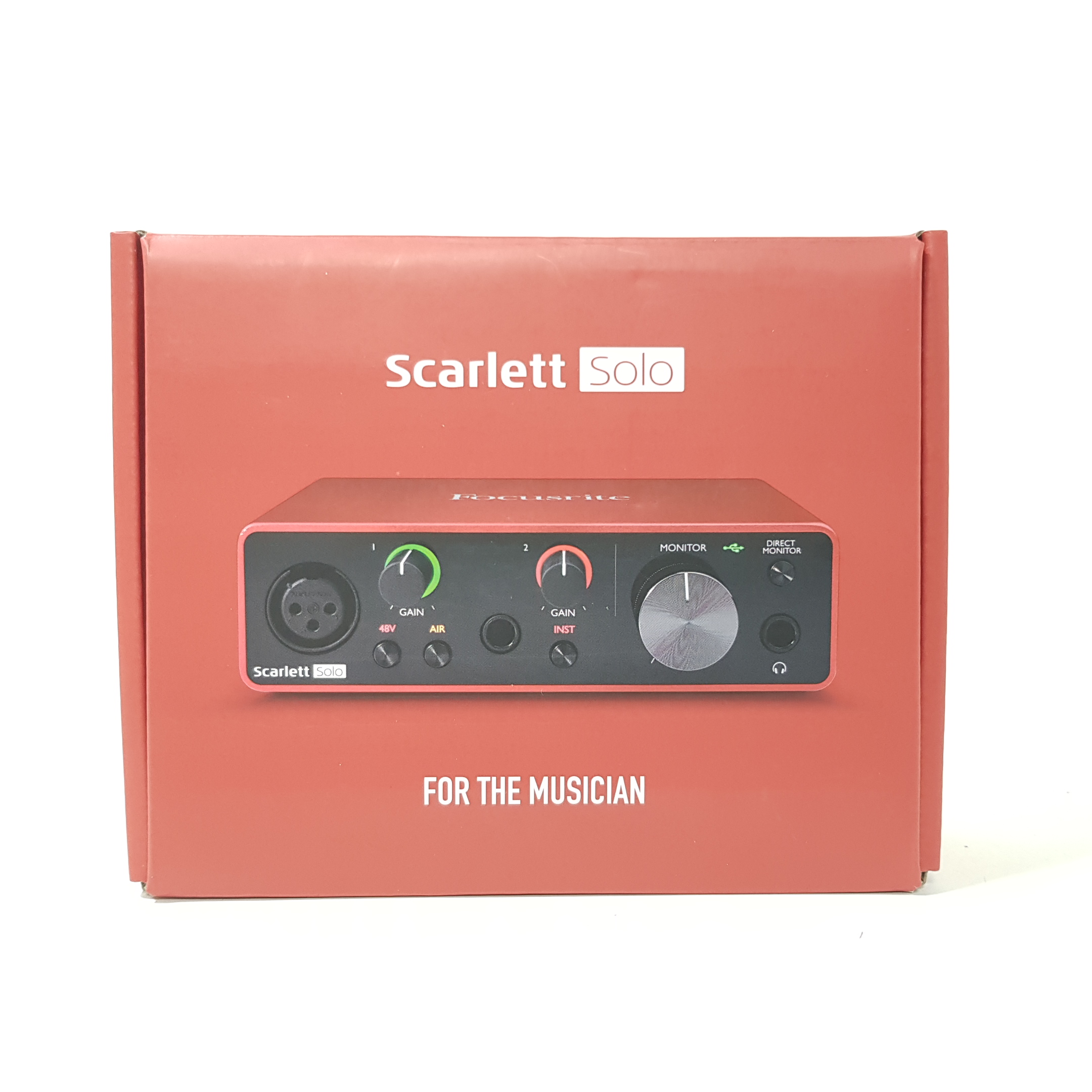 Interfaz de Audio Focusrite Scarlett Solo Studio 3rd Gen