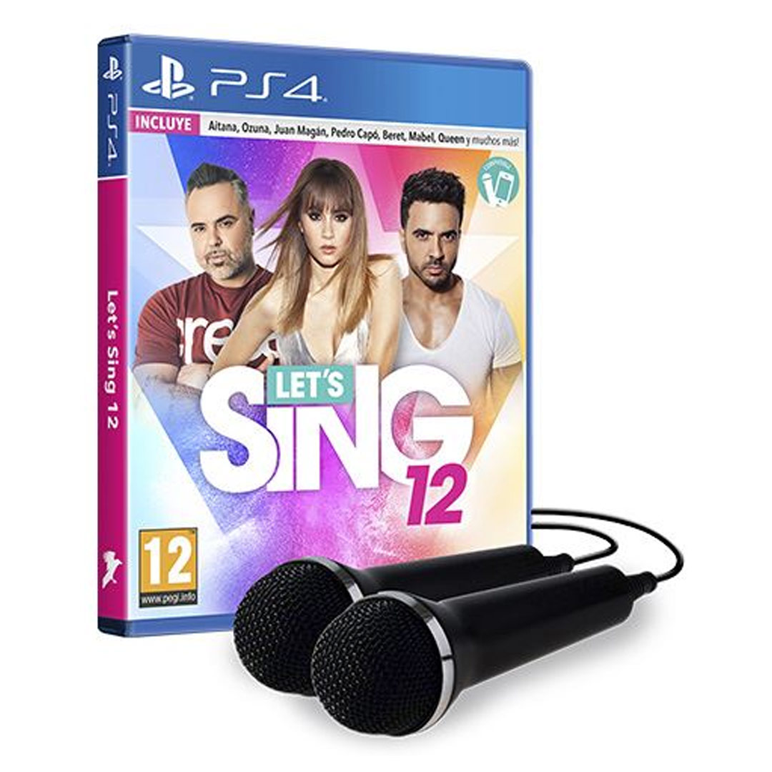 Let's Sing 12 + 2 Microfonos PS4 (SP)