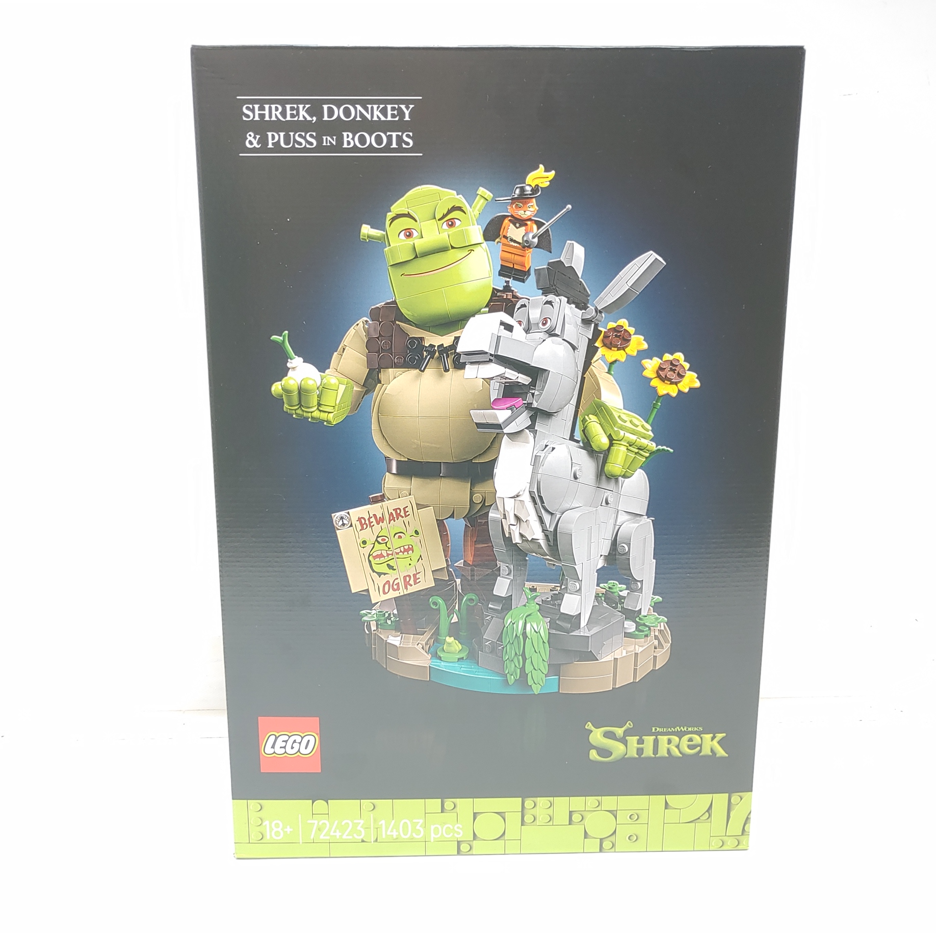 Juguete Lego Shrek, Asno y Gato con Botas 72423