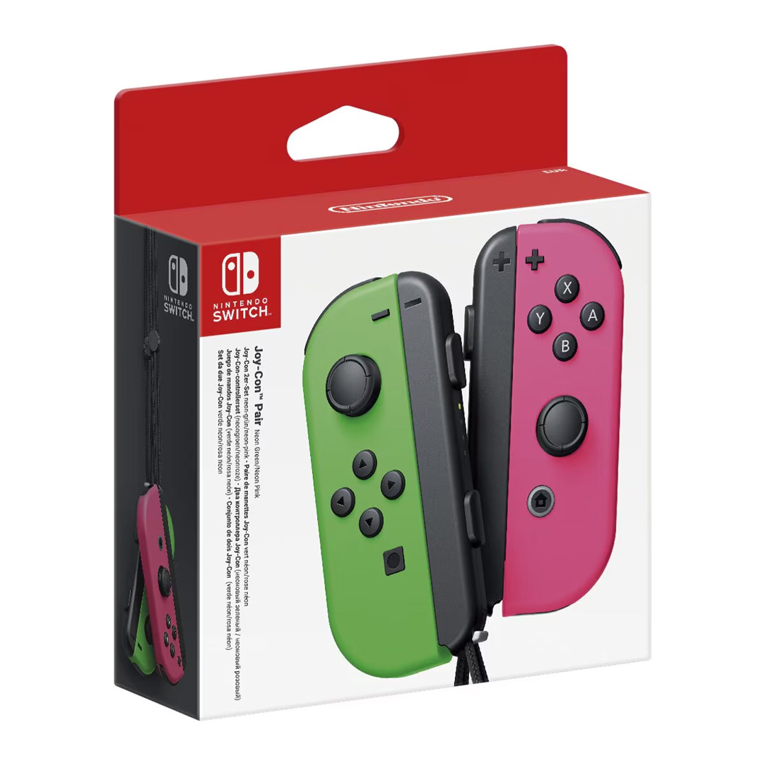 Mando Joy-Con Set Izquierda/Derecha Verde/Rosa BTR Nintendo Switch