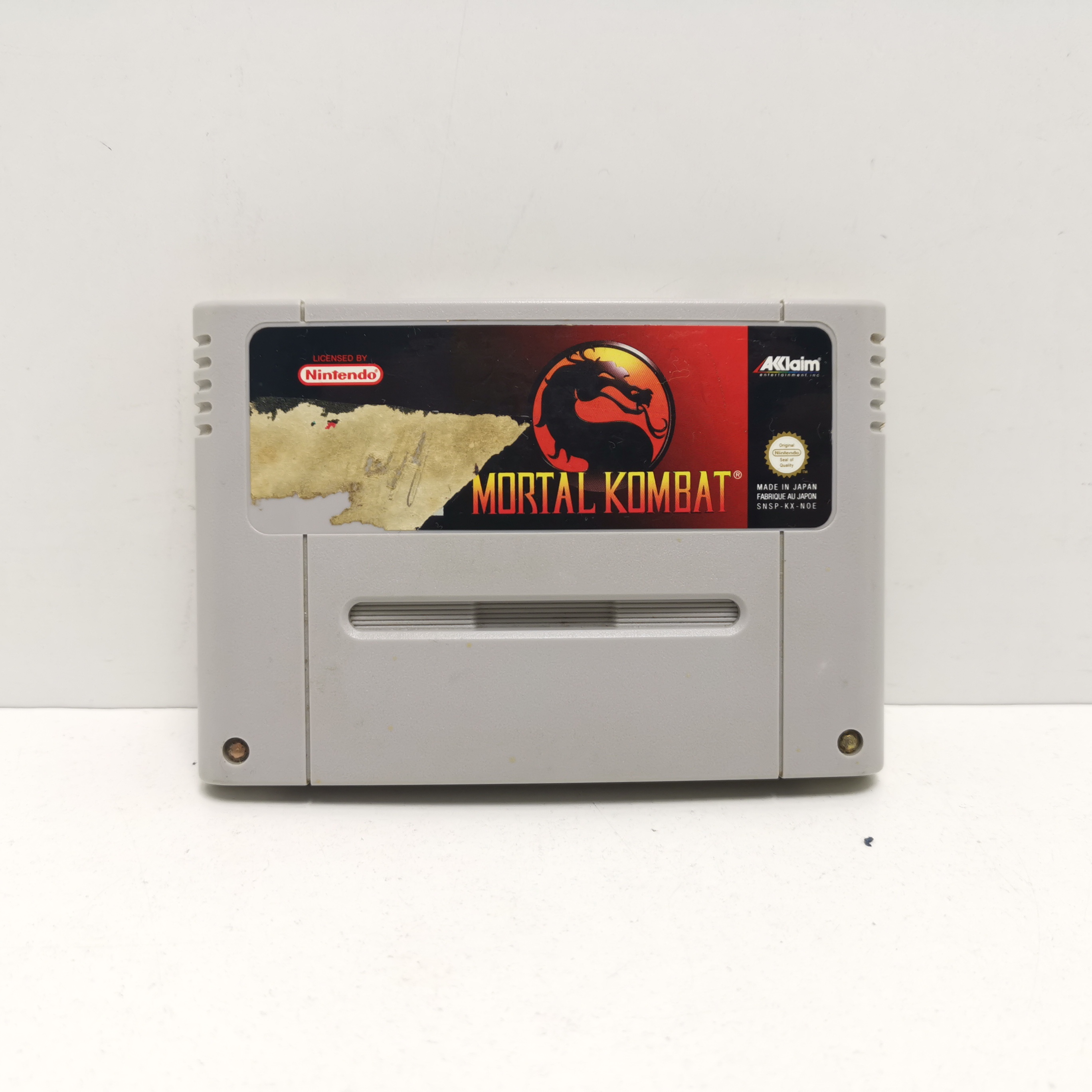 TARA Pegatina: Mortal Kombat SNES (DE)