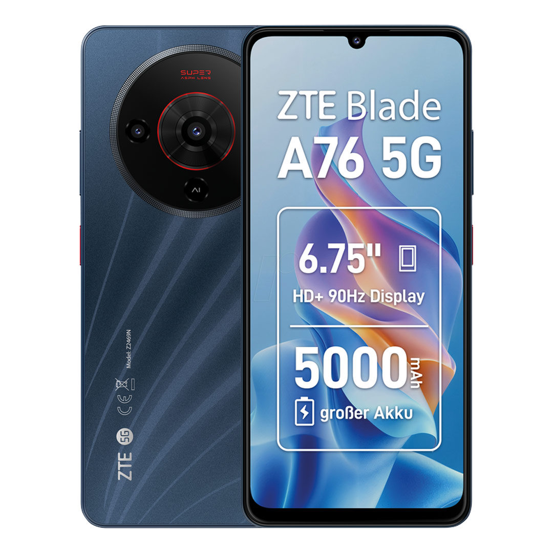 ZTE Blade A76 5G 6 RAM 128 GB Negro