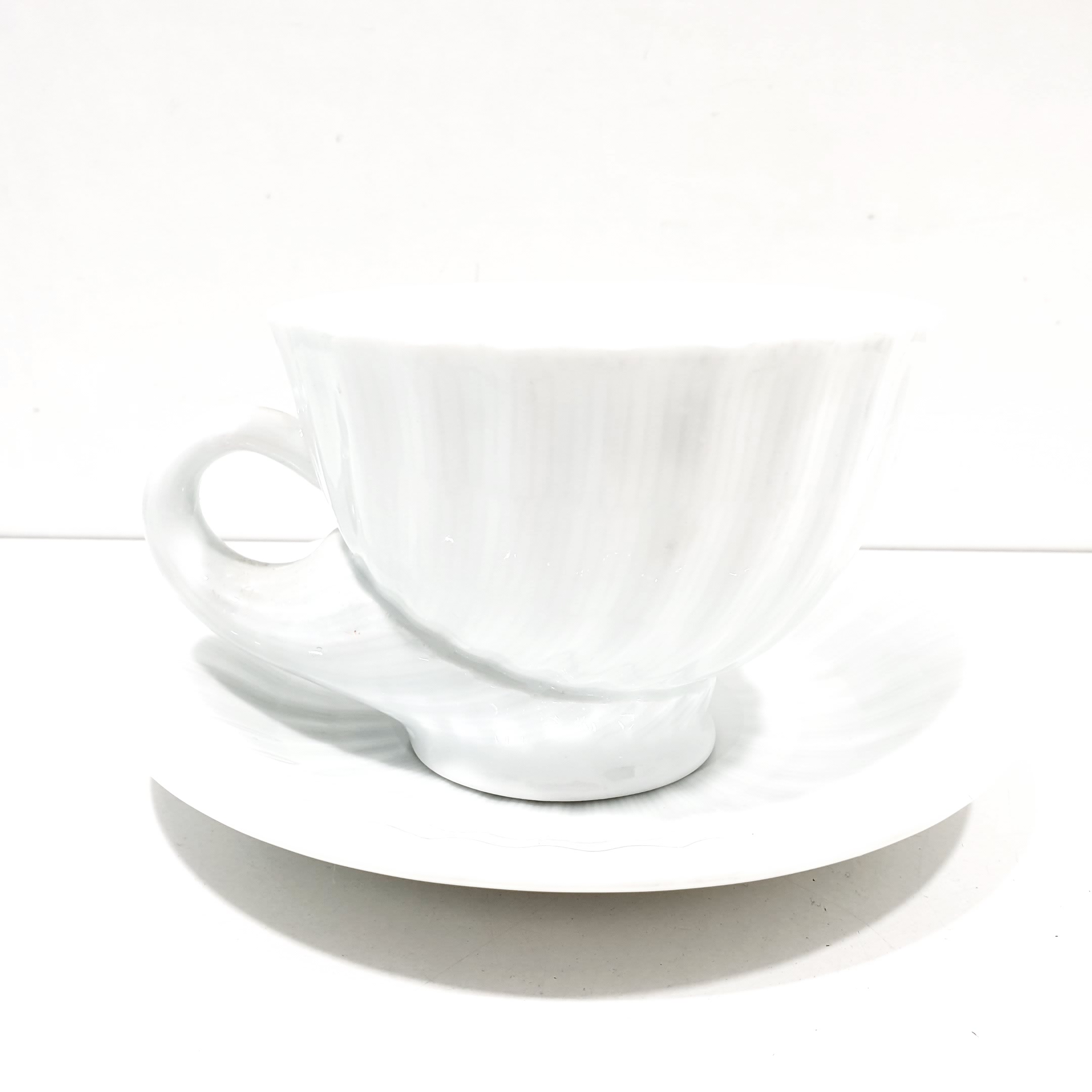 Sargadelos Taza Desayuno con Plato Cuncha