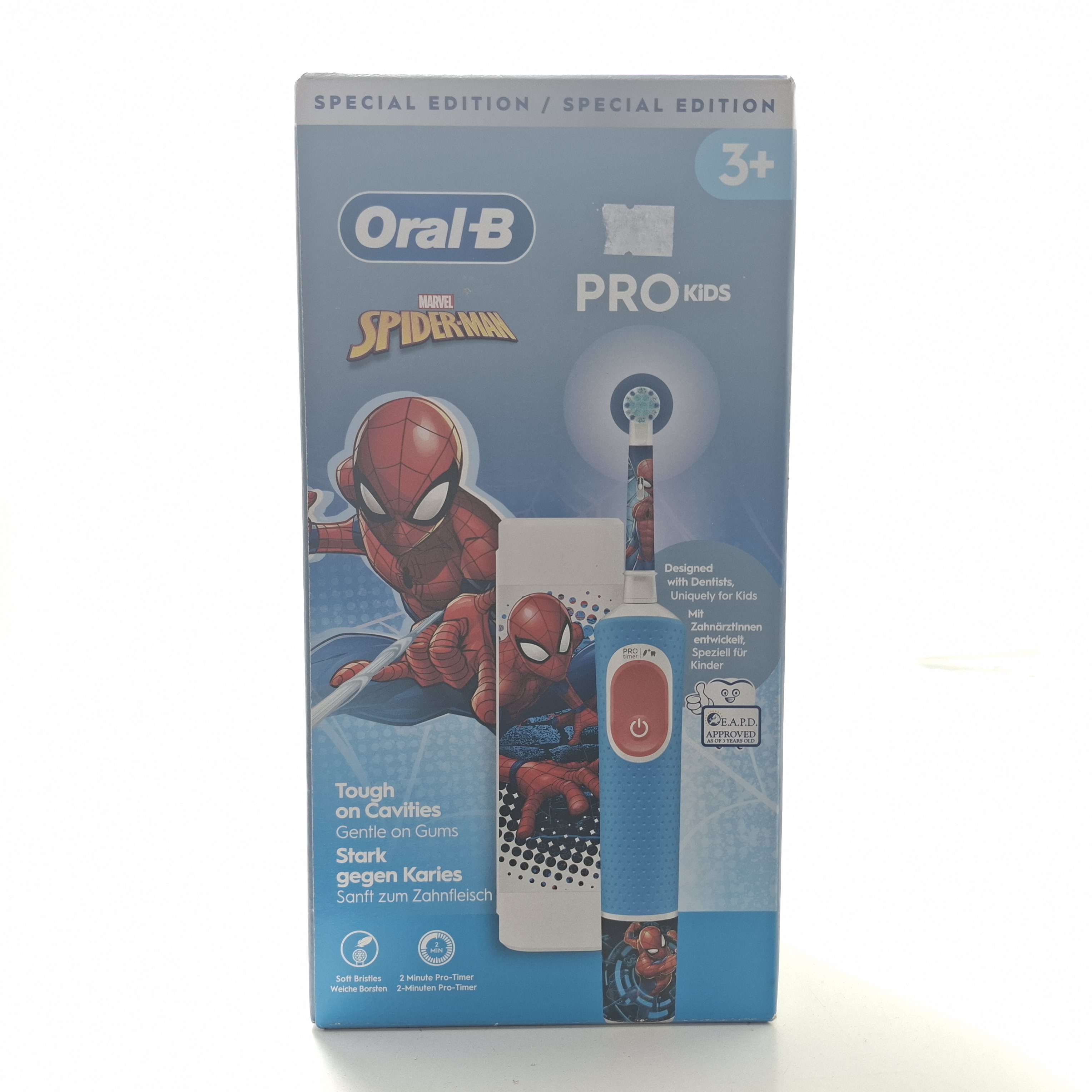Cepillo de Dientes Electrico Oral-B Pro Kids Spider-Man