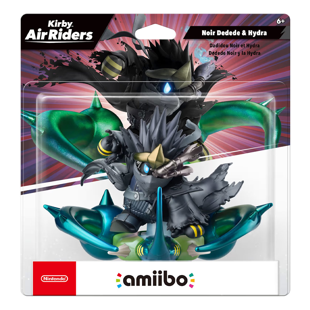 Figura Amiibo Noir Dedede & Hydra Coleccion Kirby Air Riders