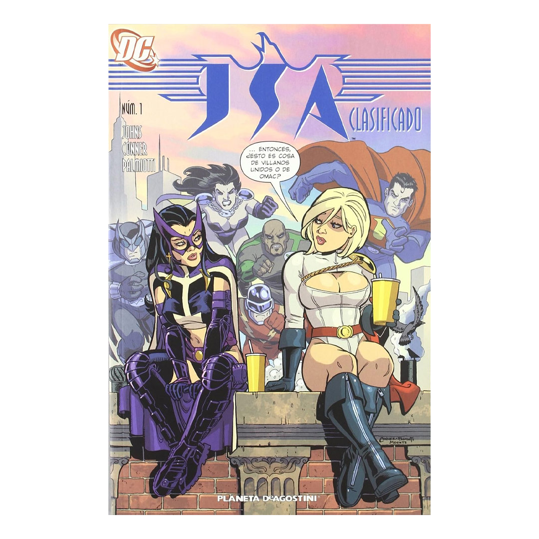 Comic JSA Clasificado Planeta 01