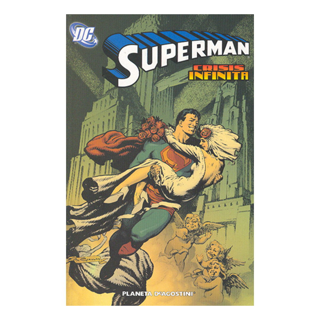 Comic Superman Crisis Infinita Planeta