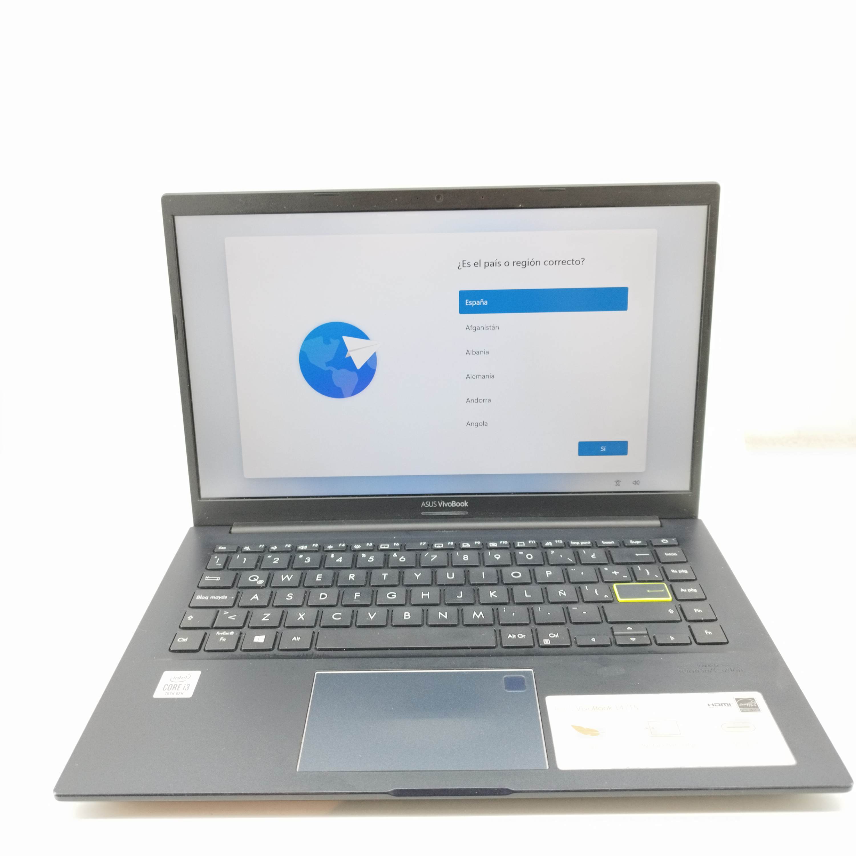 Portatil Asus Vivobook 14 i3-1005G1 4 RAM 500 SSD W11 14"
