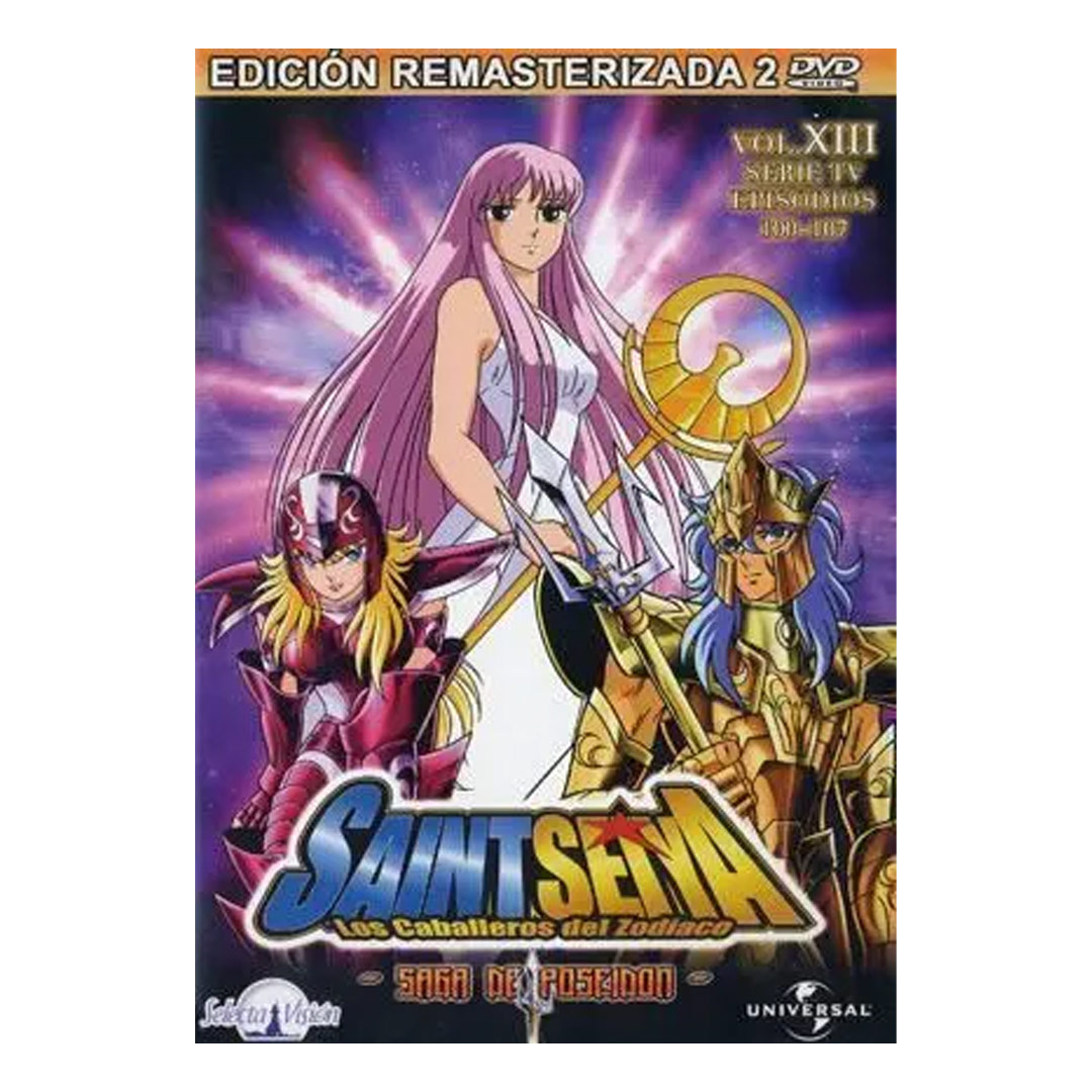 Saint Seiya Los Caballeros Del Zodiaco Volumen 13 Ed. Remasterizada DVD (SP)