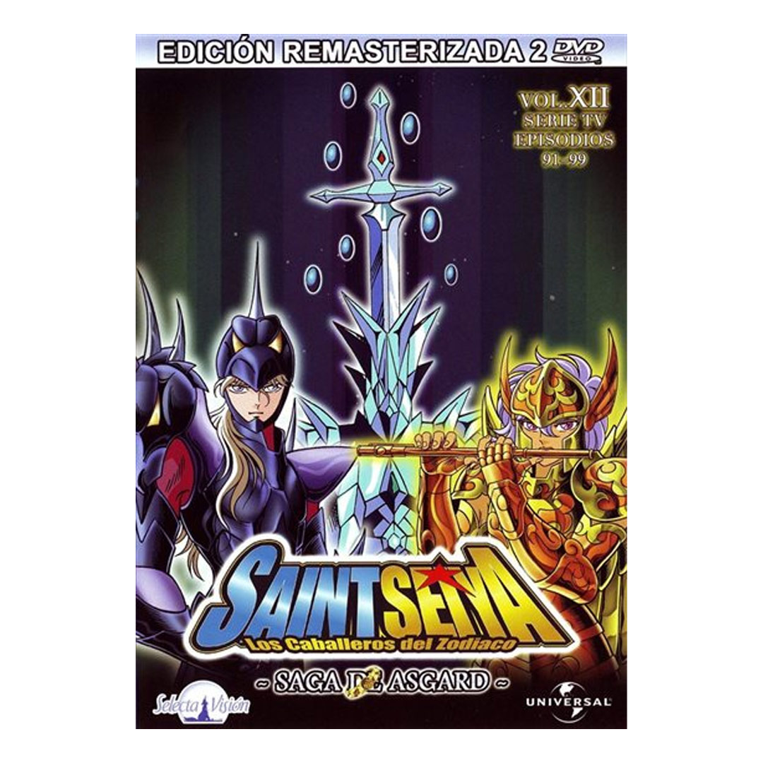 Saint Seiya Los Caballeros Del Zodiaco Volumen 12 Ed. Remasterizada DVD (SP)