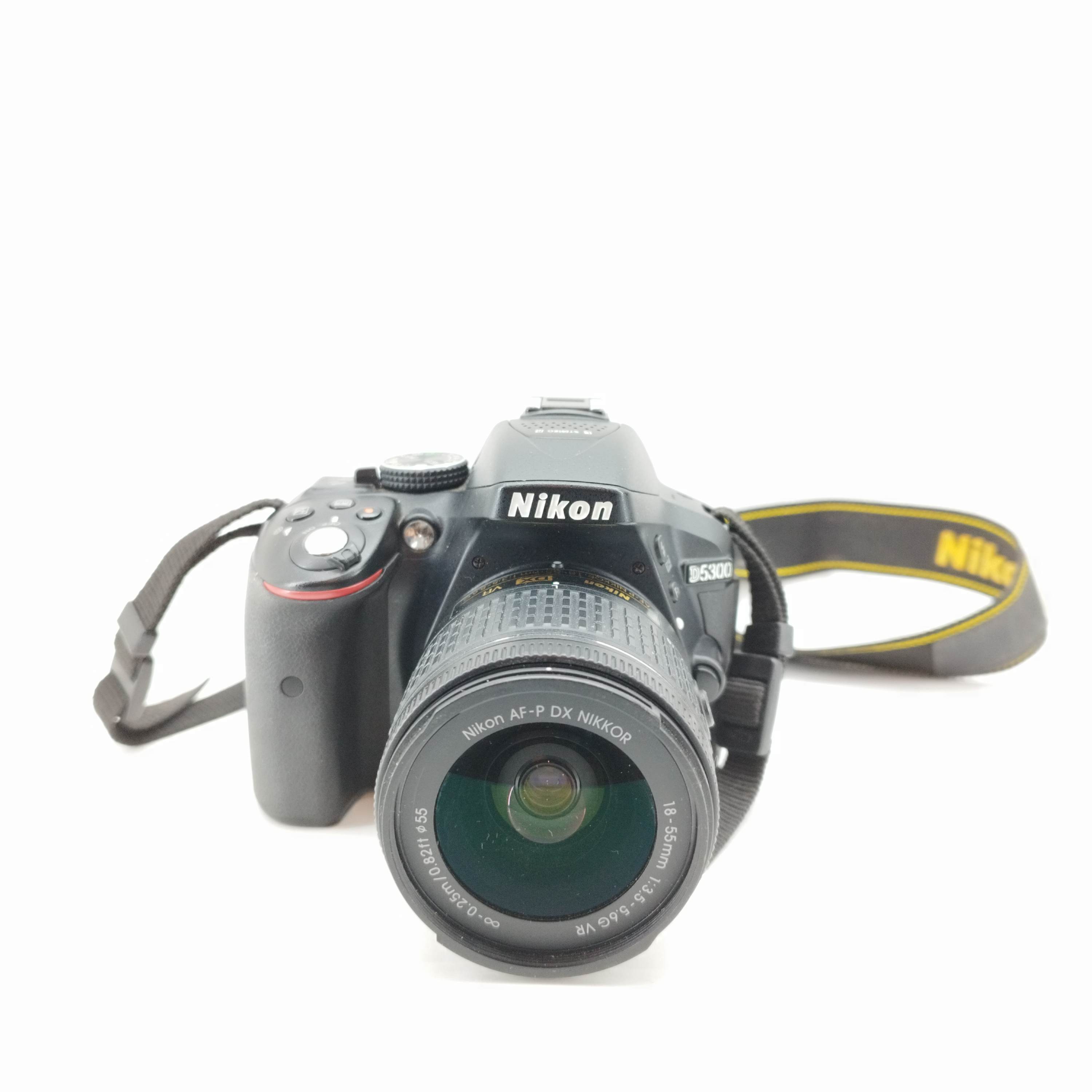 Camara Reflex Nikon D5300 24,2 MP Negra + 18-55mm VR