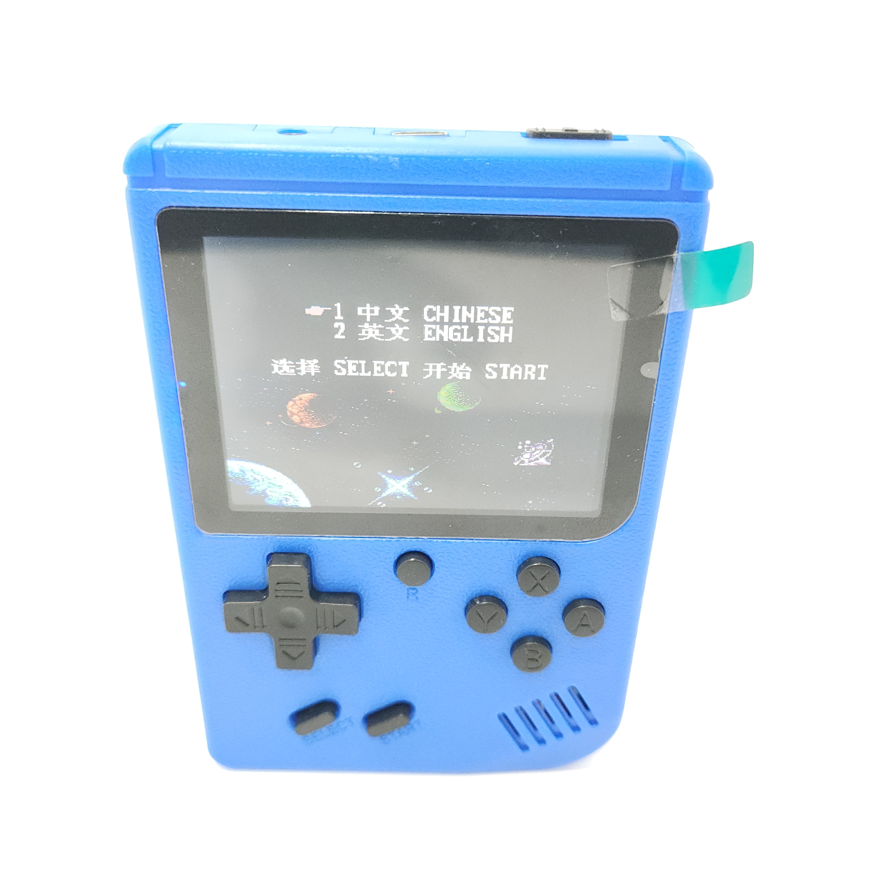 Consola Portatil 400 en 1 Azul + Mando