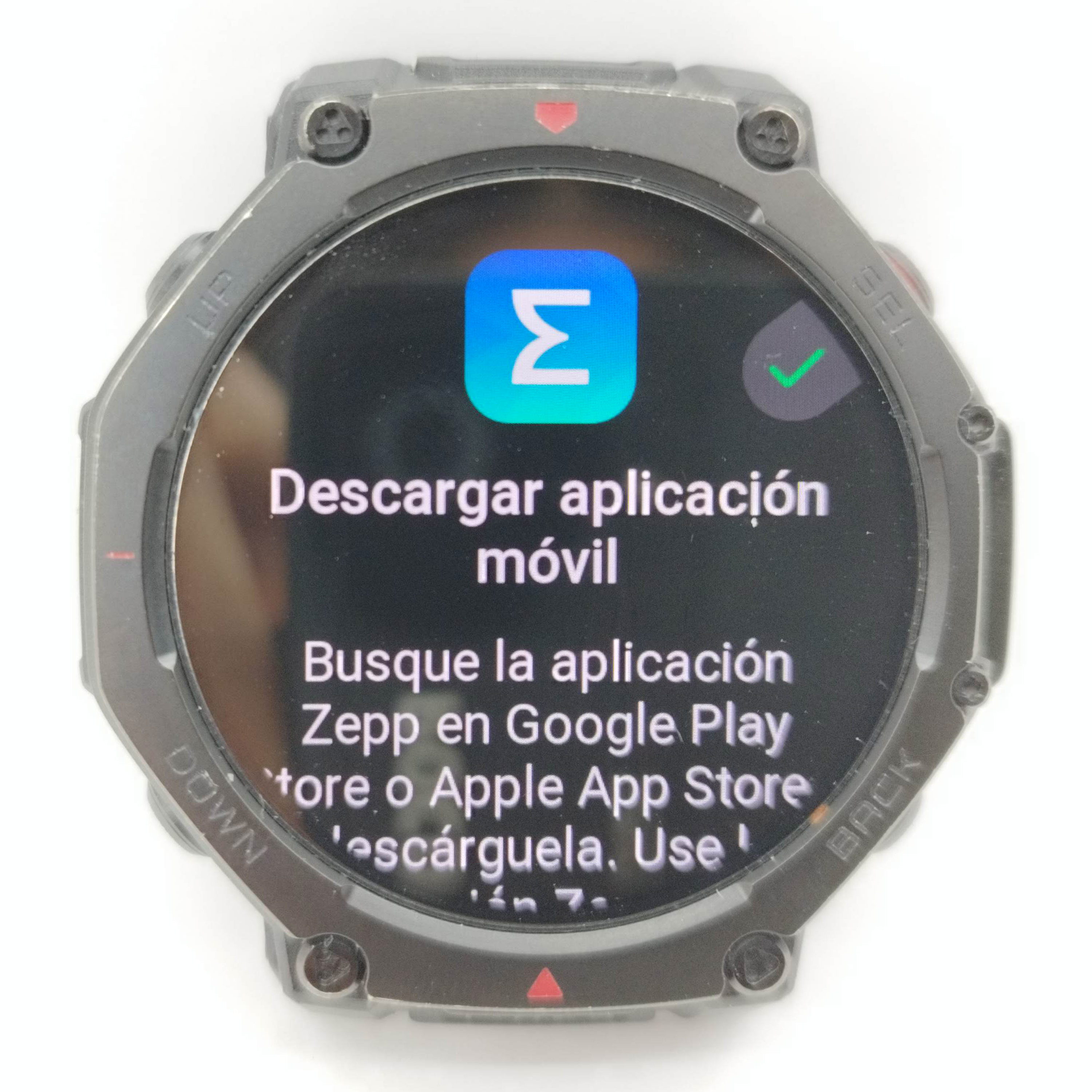Smartwatch Amazfit T-Rex 3 Pro 48mm Negro