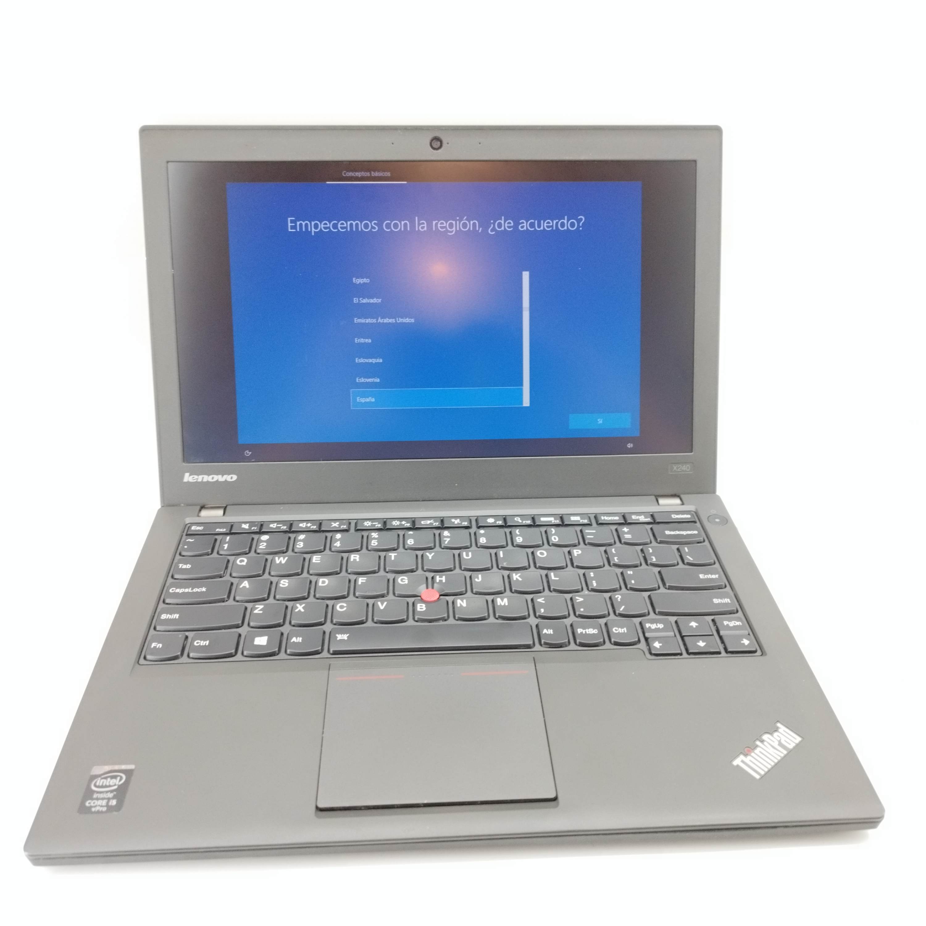 Portatil Lenovo Thinkpad T480 i5-4300U 8 RAM 500 SSD W10 14"