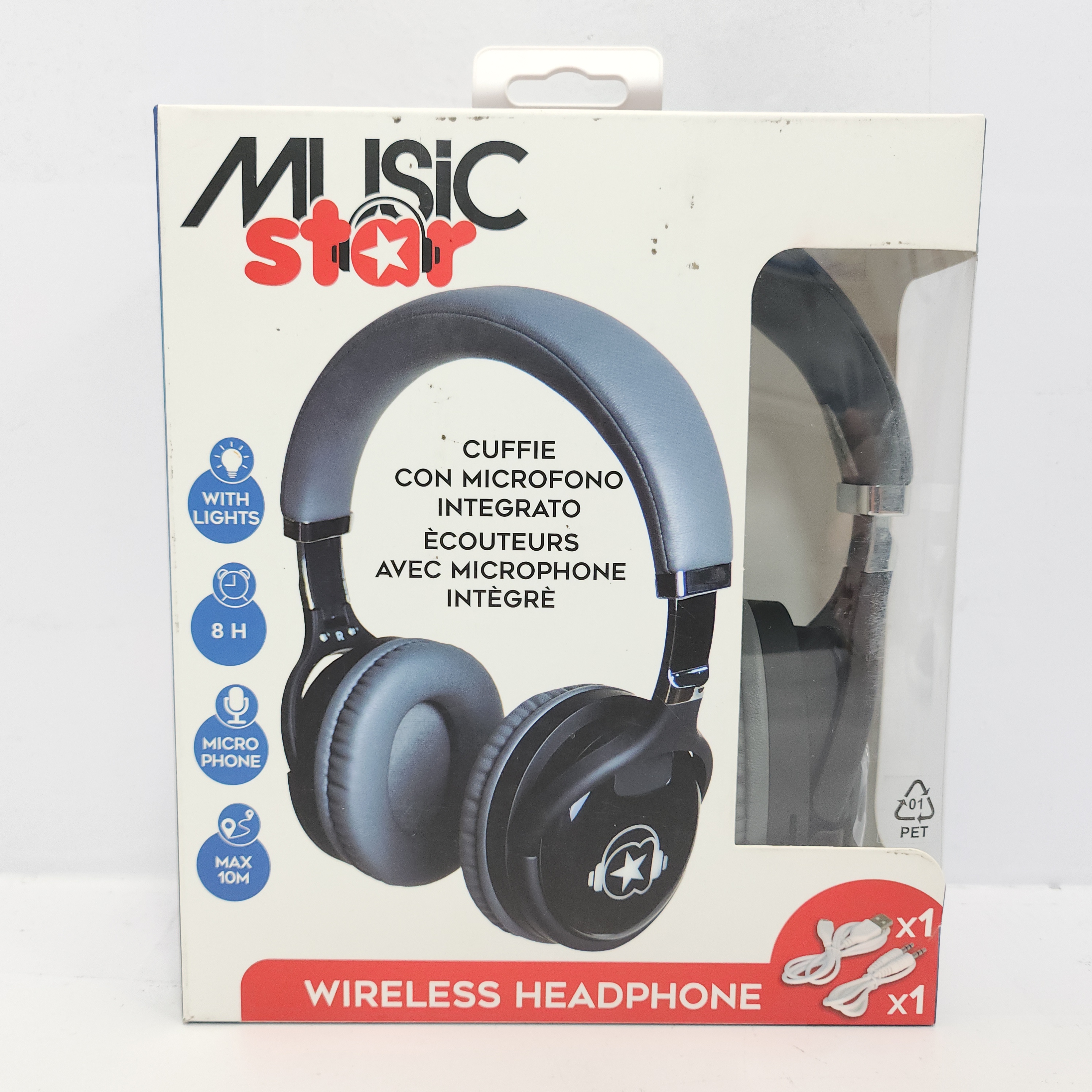Auriculares Bluetooth Music Star