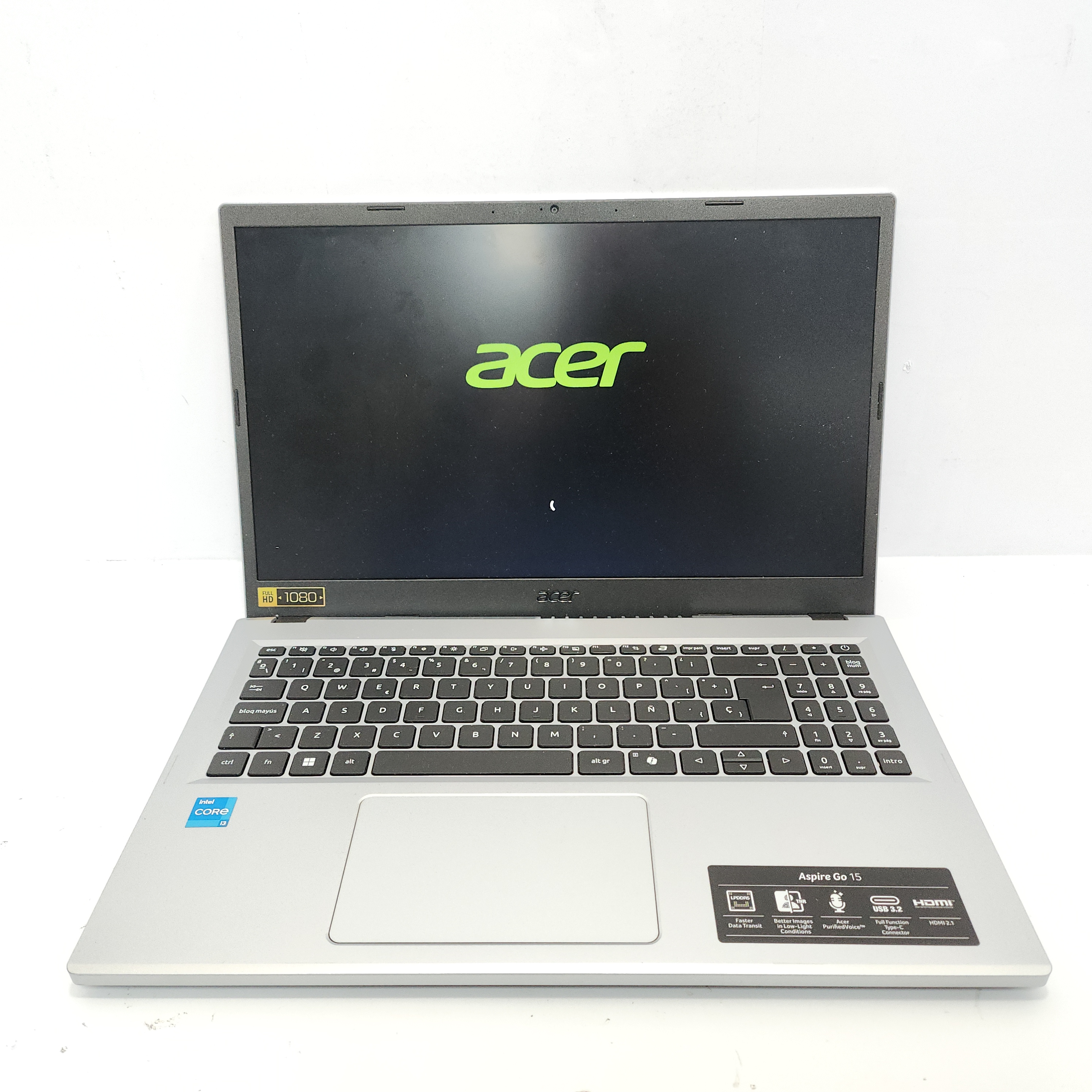 Portatil Acer Aspire Go 15 AG15 i3-N305 8 RAM 128 SSD W11 15.6"