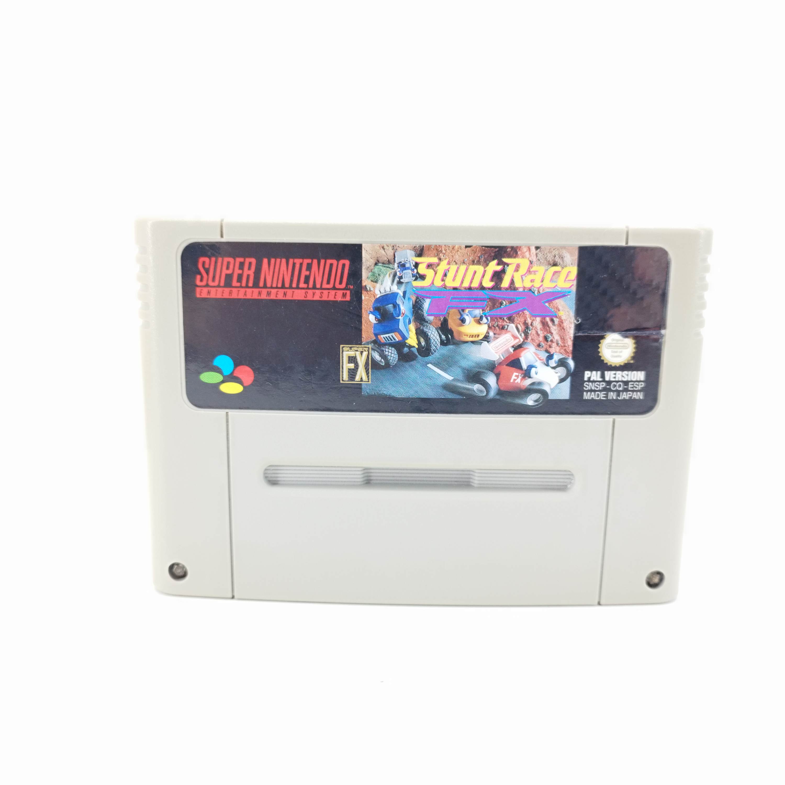 TARA Pegatina: Stunt Race FX SNES (SP)