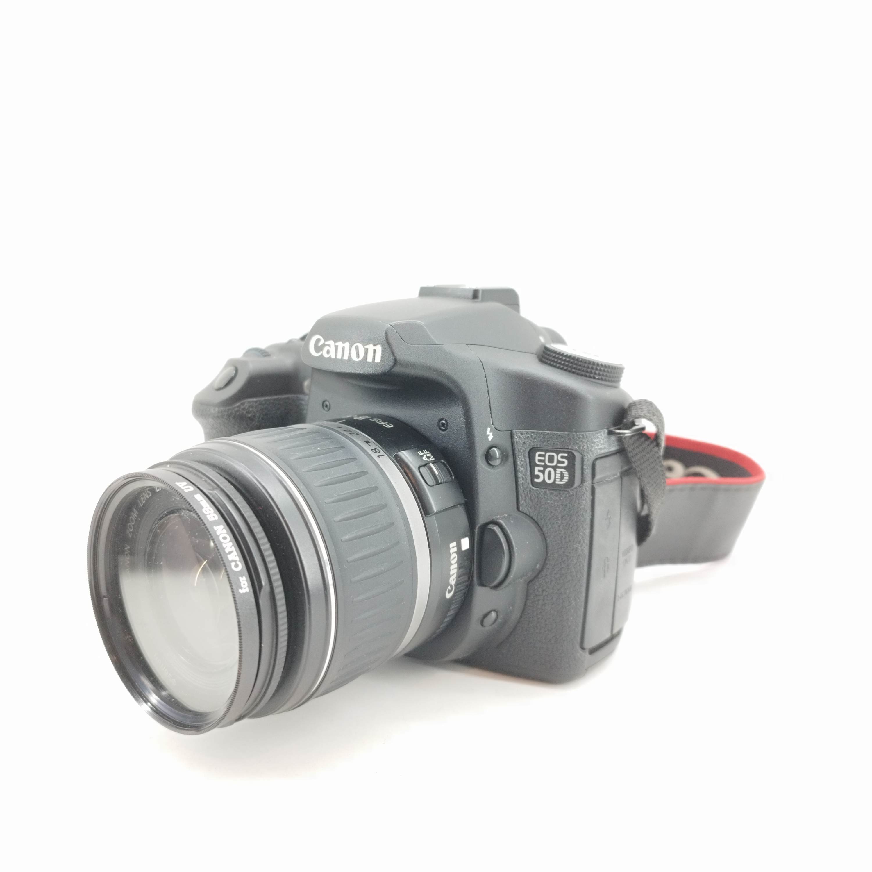 Camara Reflex Canon EOS 50D 15,1 MP Negra + 18-55 mm