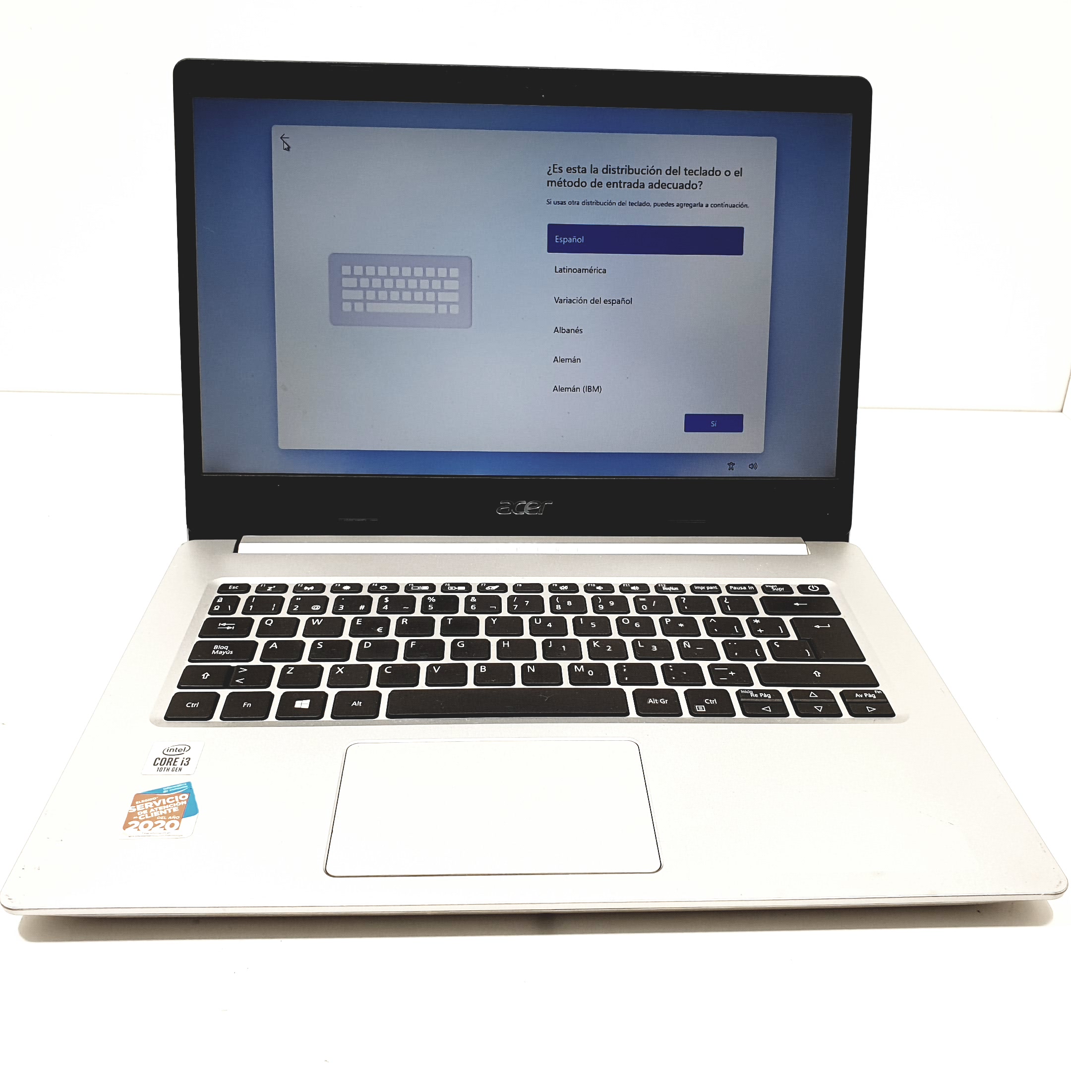 Portatil Acer Aspire 5 A514-53-30QV i3-1005G1 8 RAM 256 SSD W11 14"
