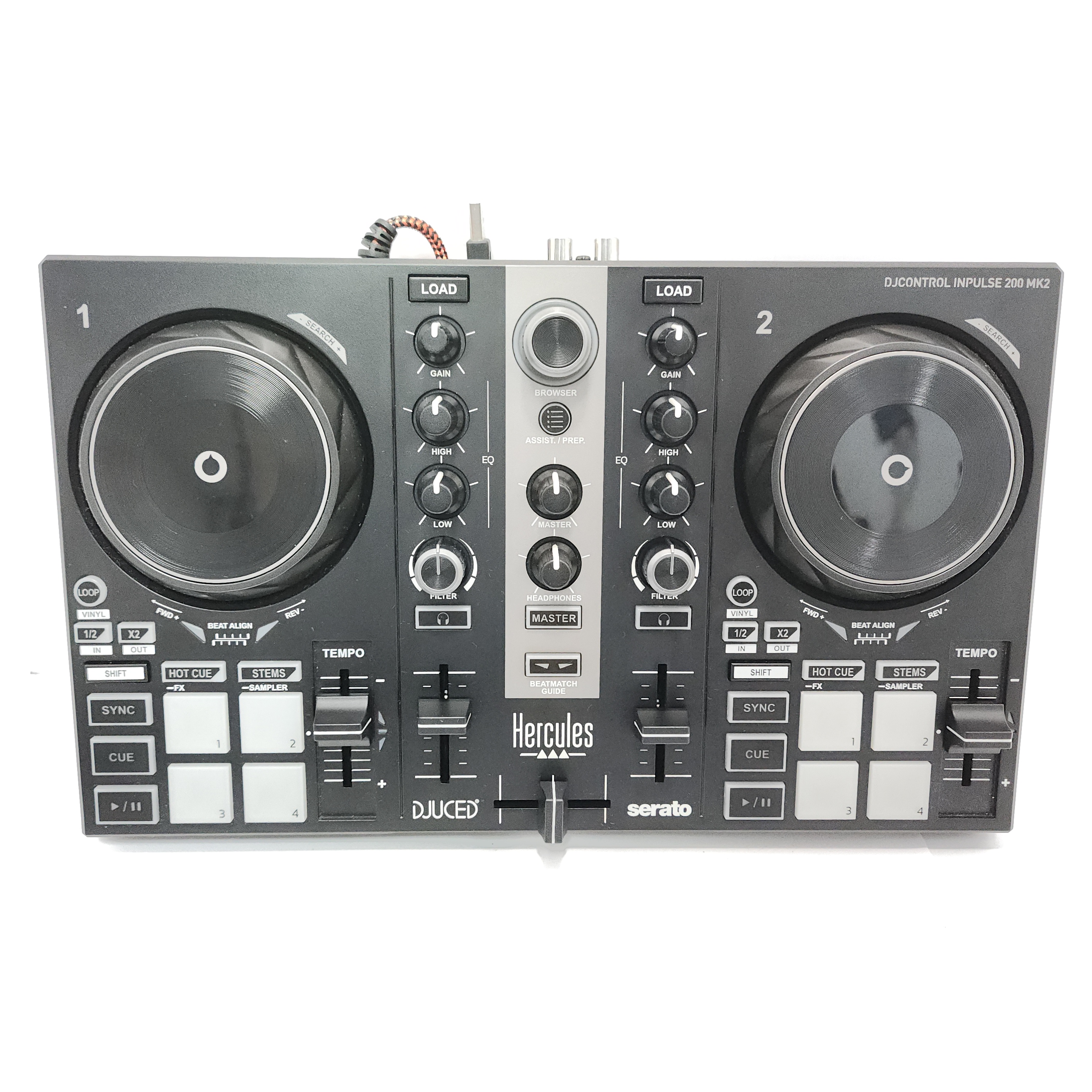Mesa de Mezclas Hercules DJControl Inpulse 200 MK2