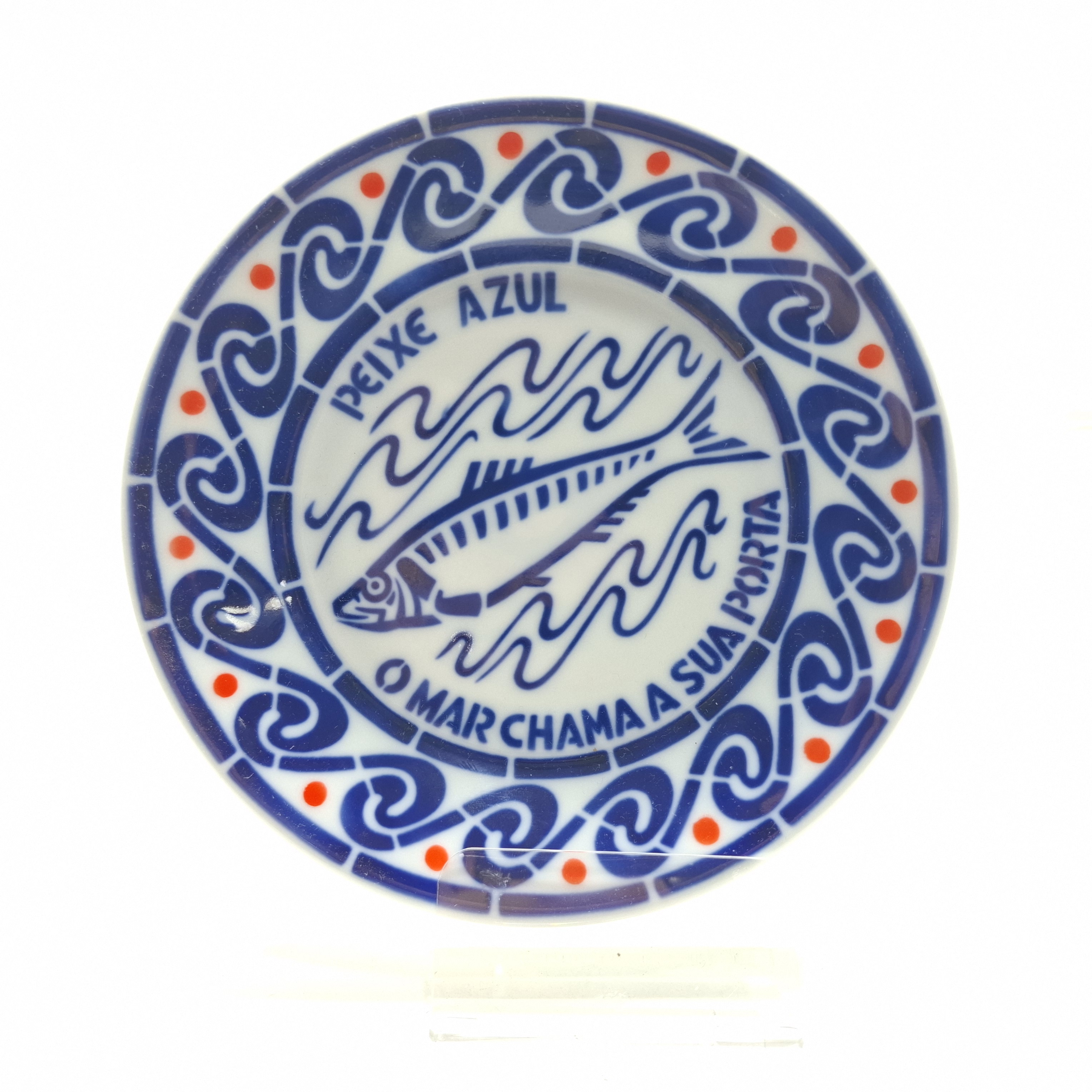 Sargadelos Plato Peixe Azul