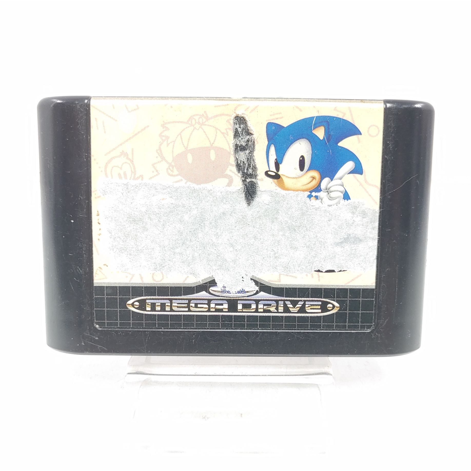 TARA Pegatina: Sonic The Hedgehog Mega Drive (SP)