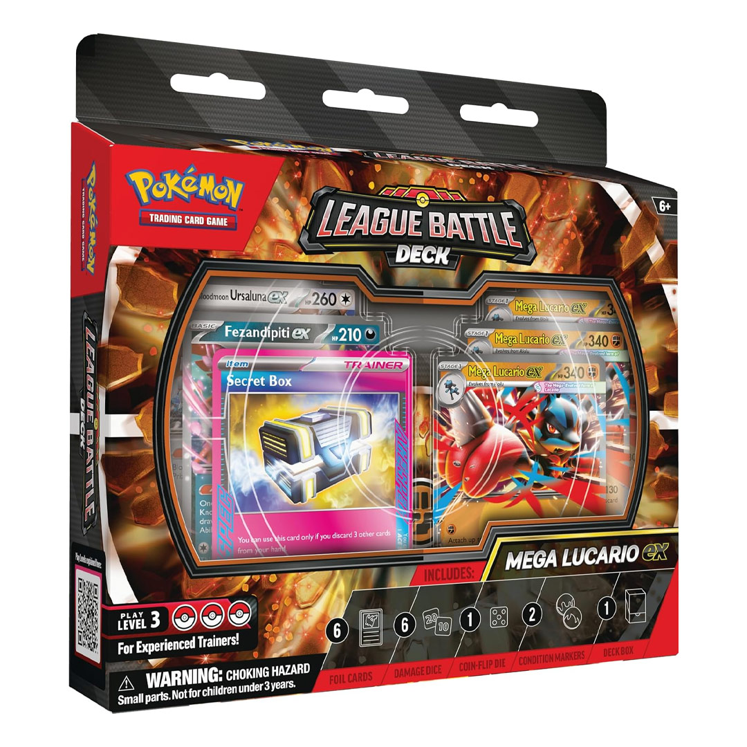 Baraja de Combate Mega Lucario EX Pokemon TCG (EN)