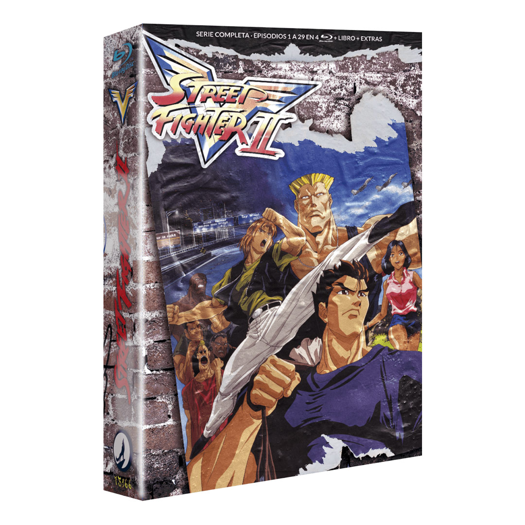 Street Fighter II V Serie Completa Edicion Coleccionista BluRay (SP)