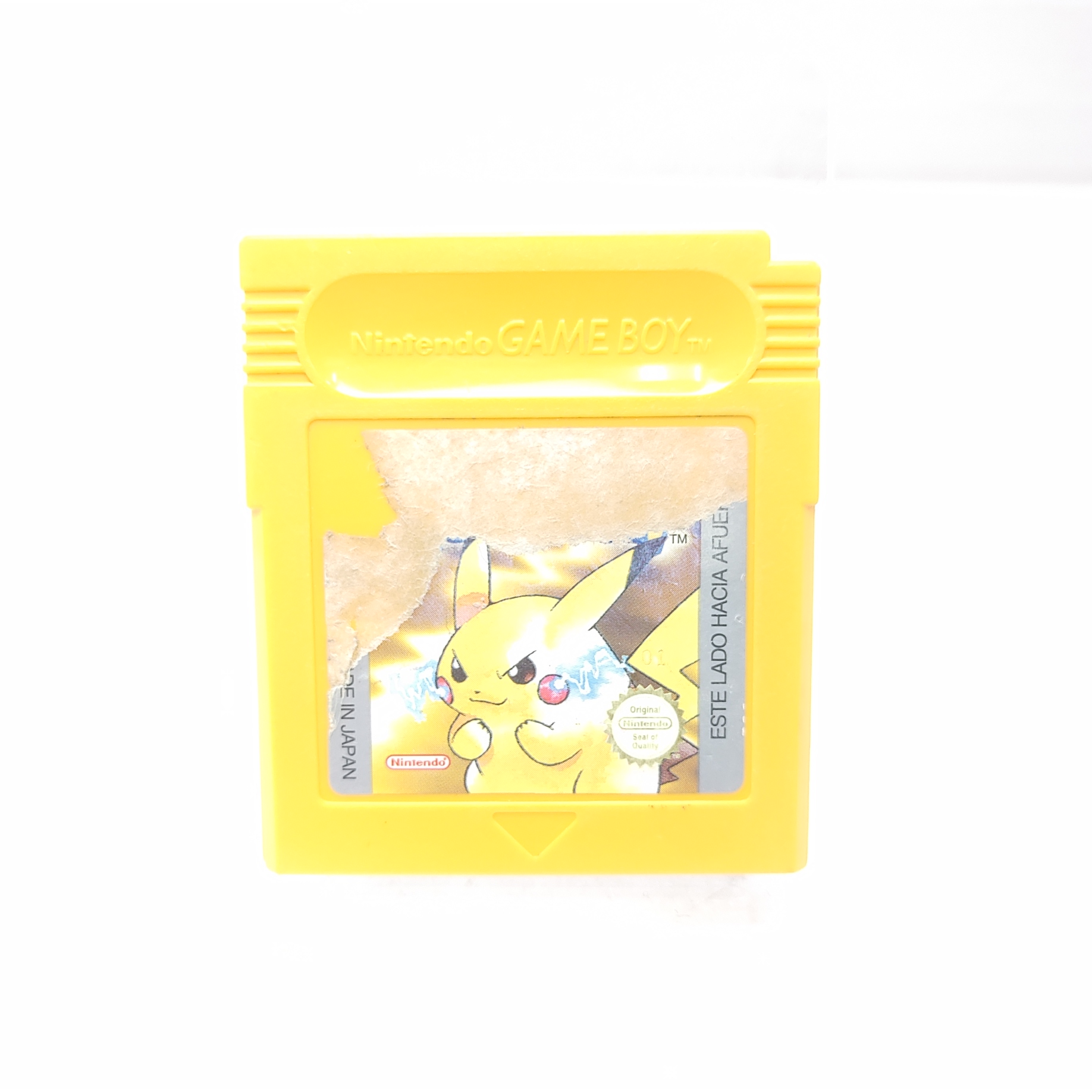TARA Pegatina: Pokemon Amarillo Edicion Pikachu GB (SP)
