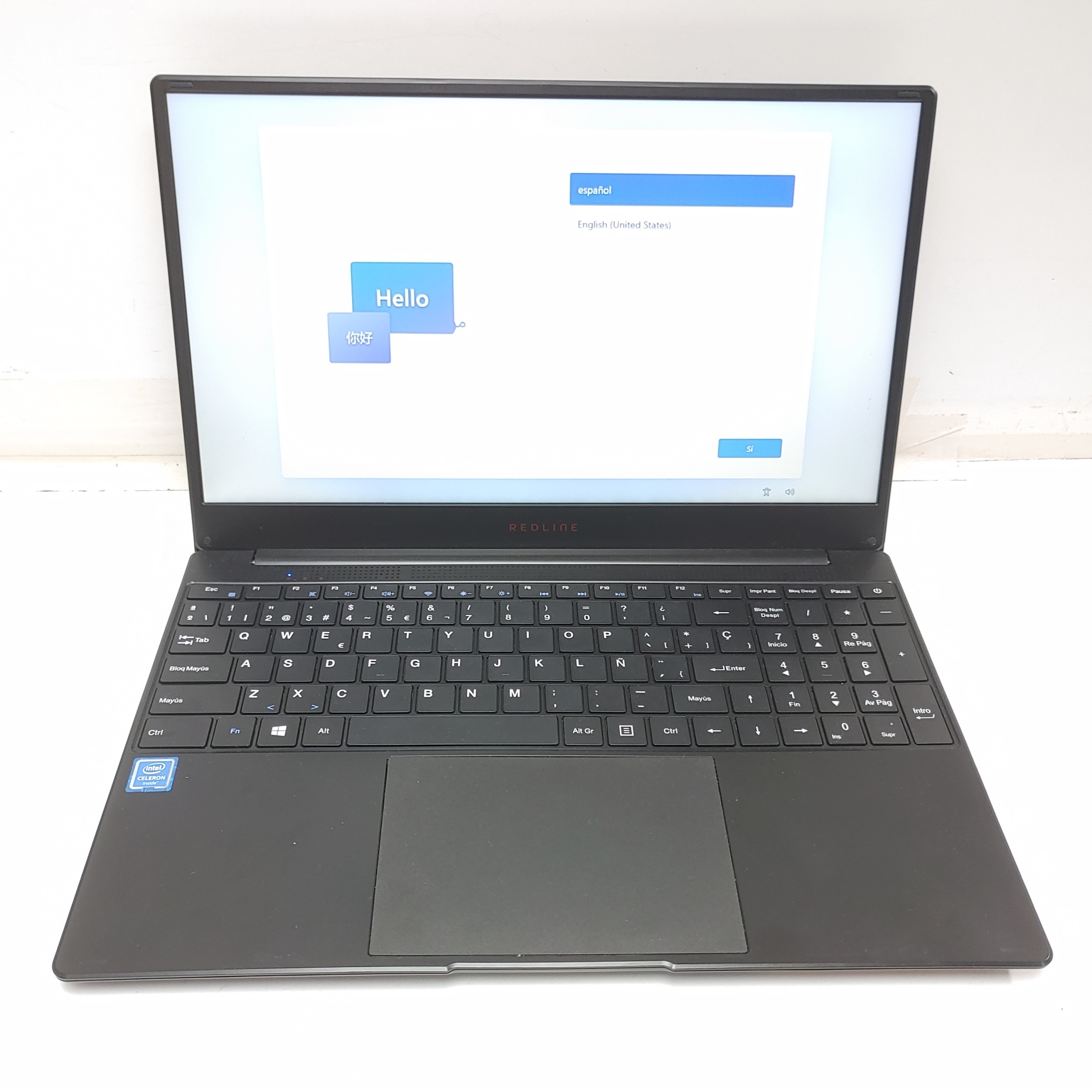 Portatil Redline RL-1001SGS-CC Celeron N4020 8 RAM 256 SSD W11 15,6"