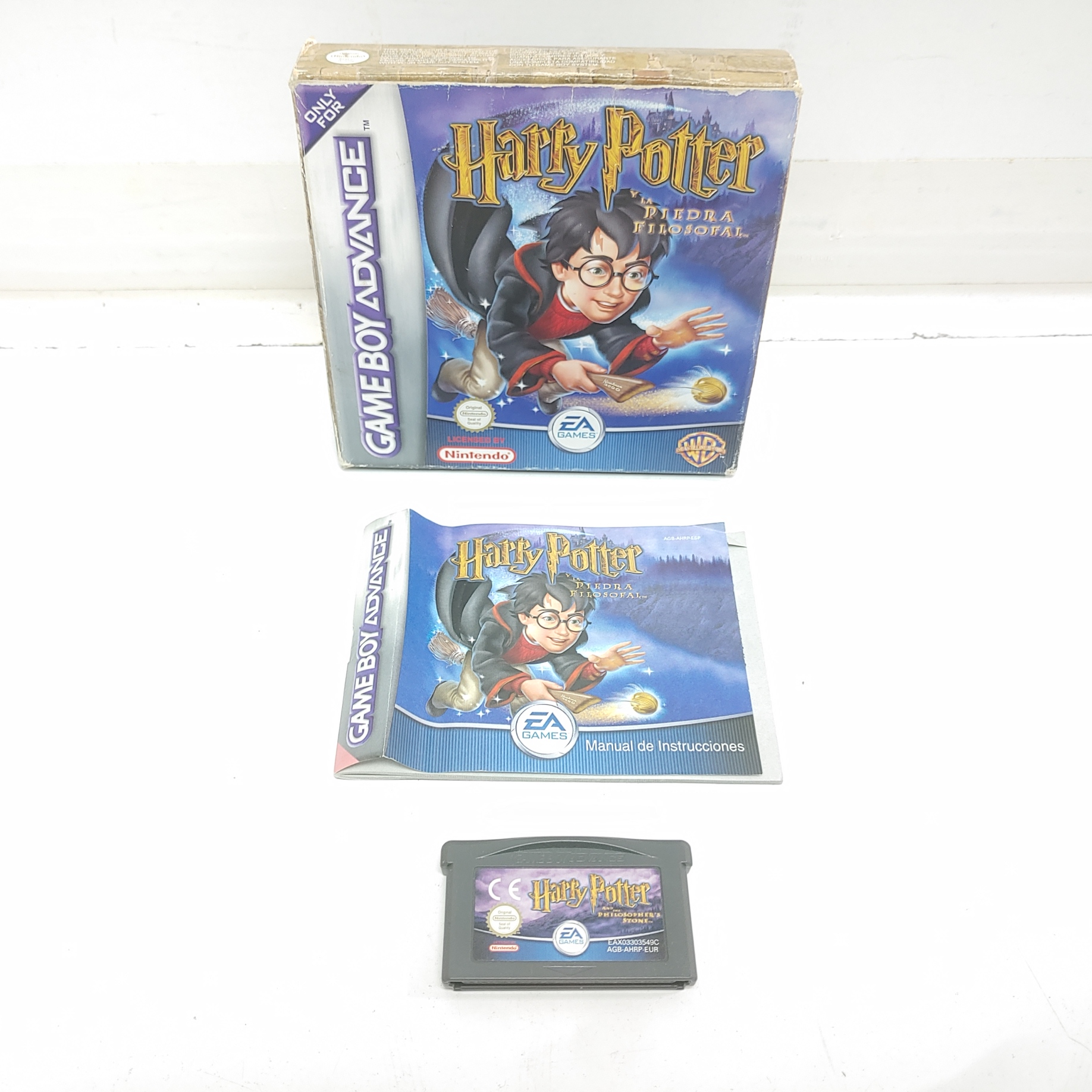 Harry Potter y La Piedra Filosofal GBA (SP)