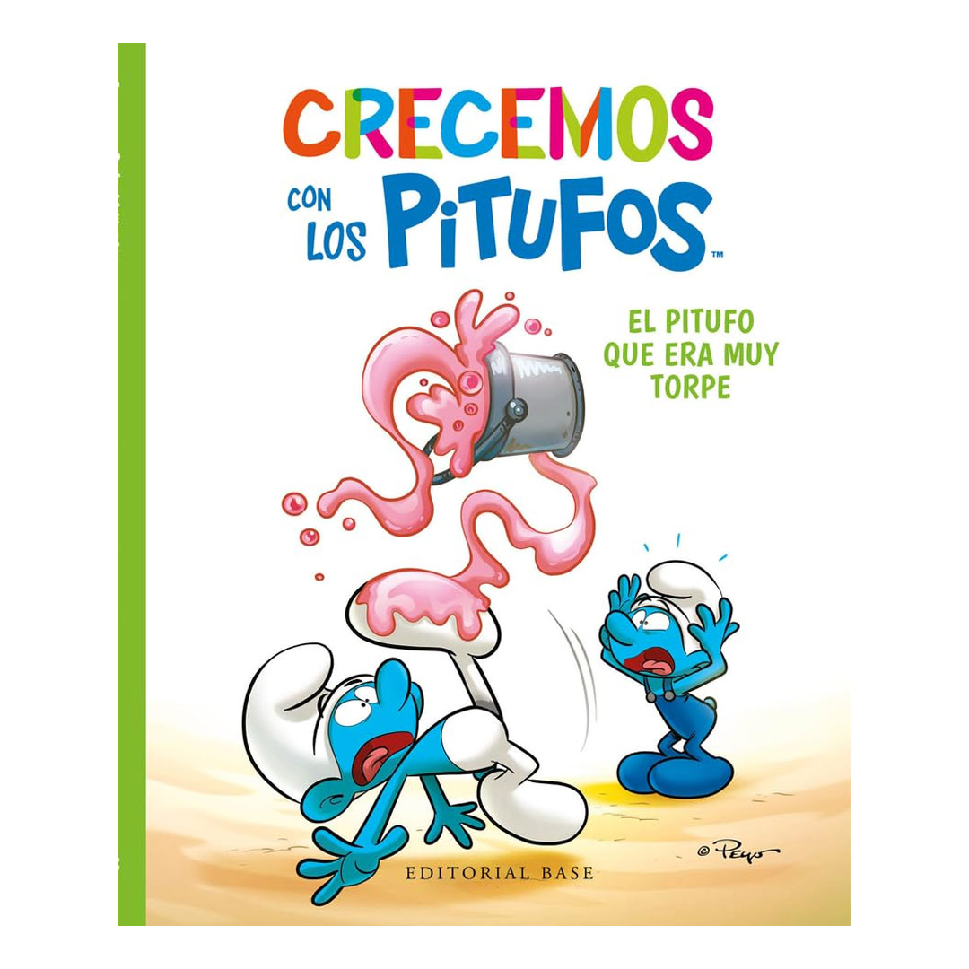 Comic Crecemos con los Pitufos Editorial Base 02